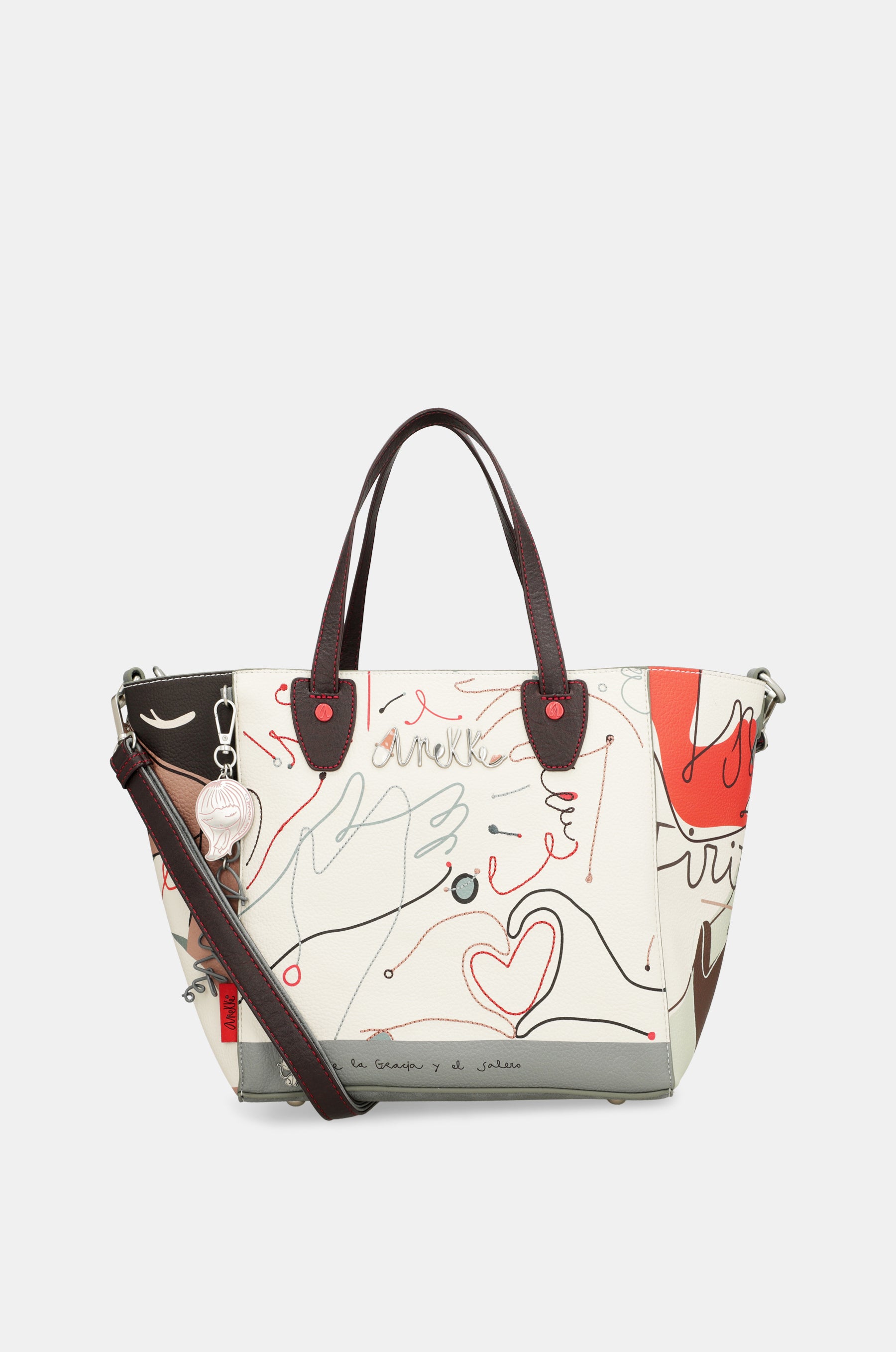 Bolso shopper negro Ole
