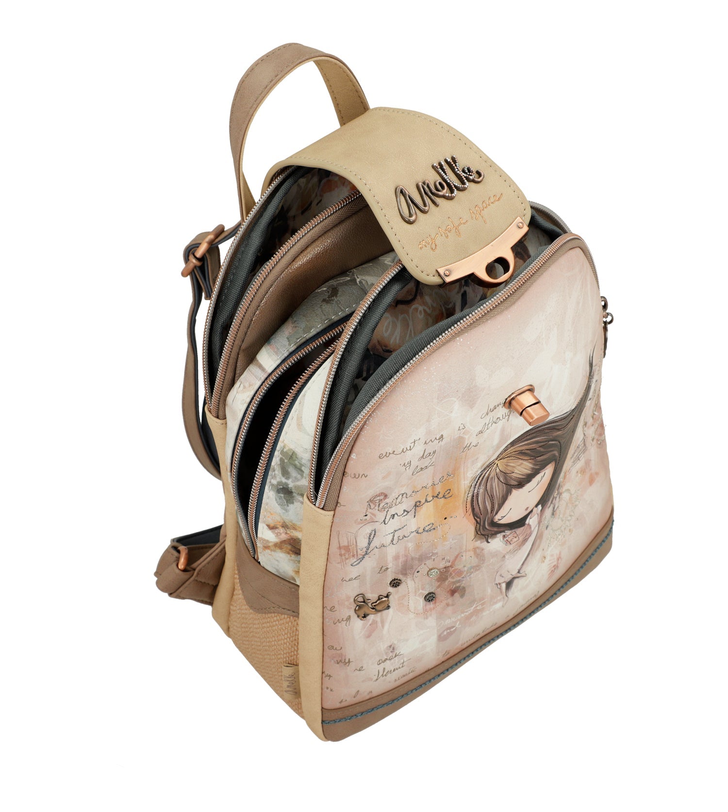 Mochila triple compartimento Memories