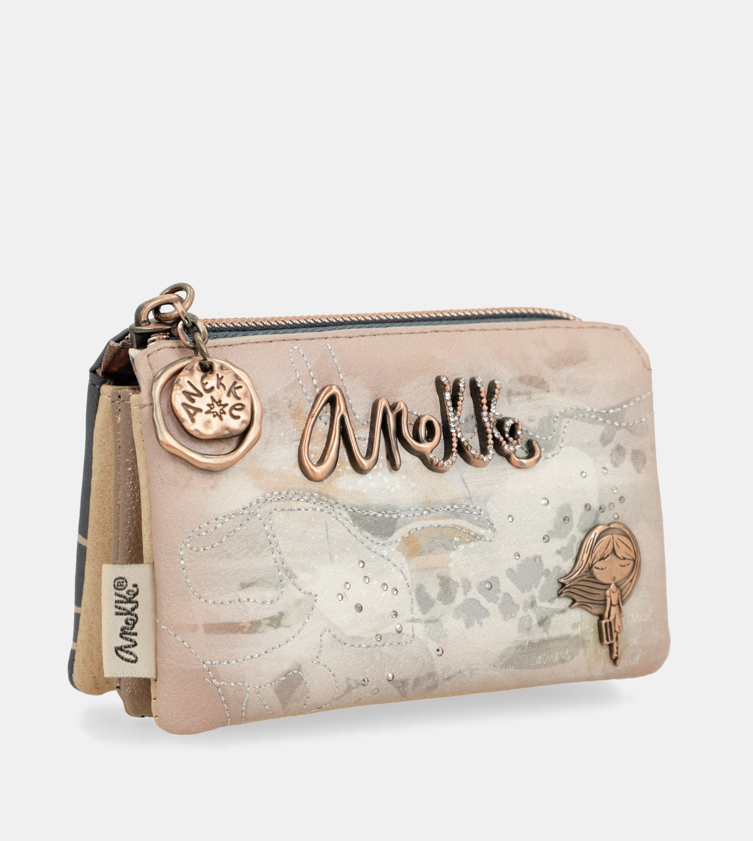 Monedero 3 compartimentos Whispers