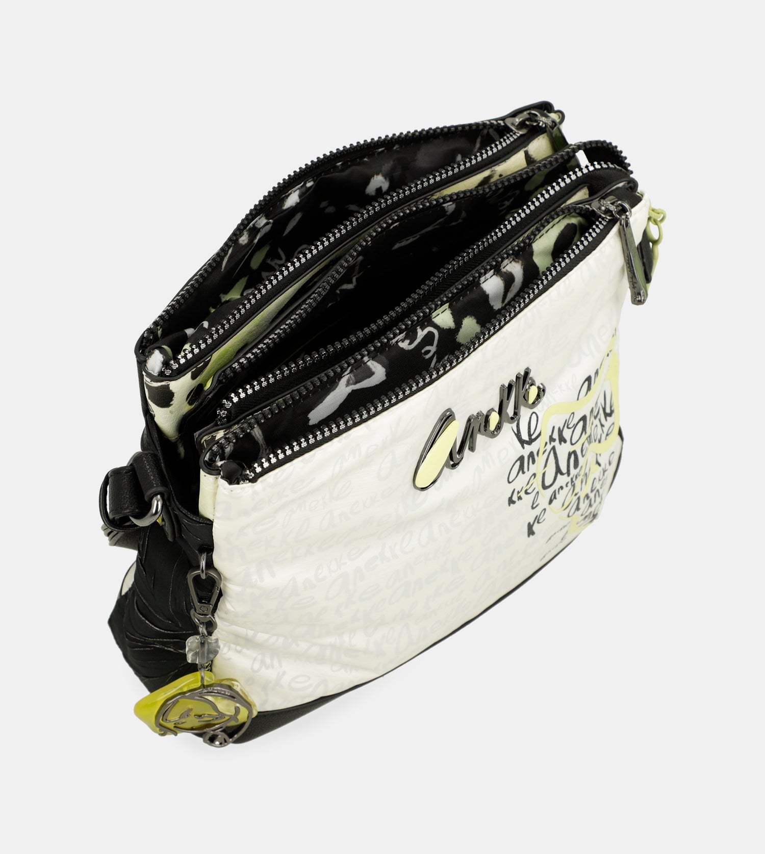 Bandolera estampada 3 compartimentos Nature Towanda