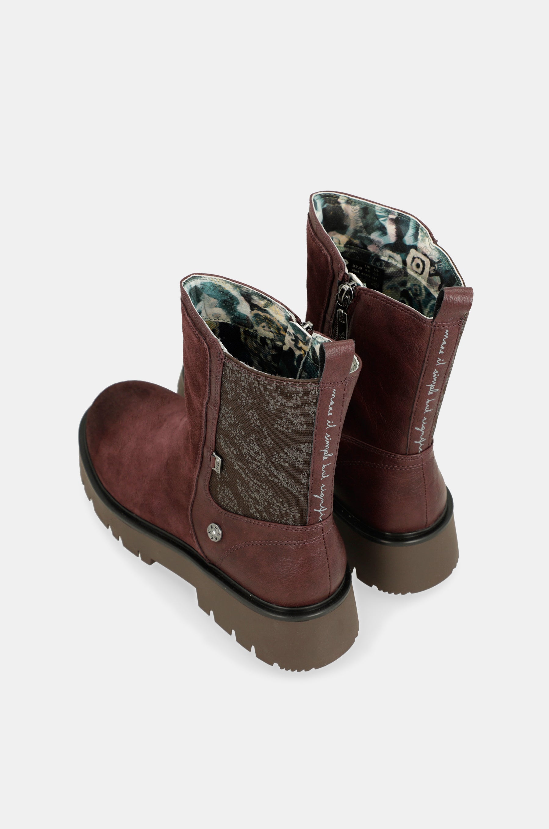 Botas burdeos Evolution
