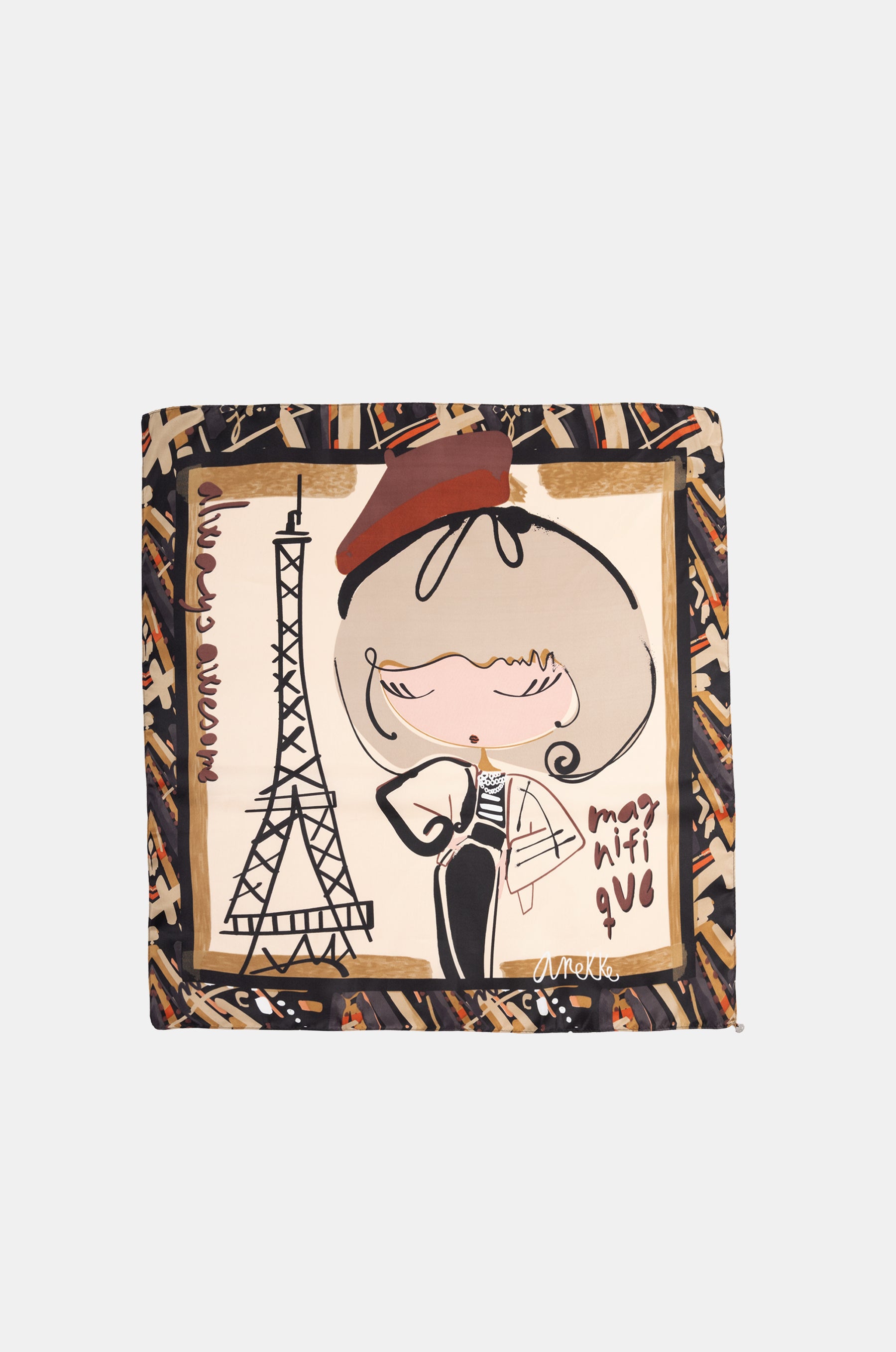 Pañuelo cuadrado Mademoiselle