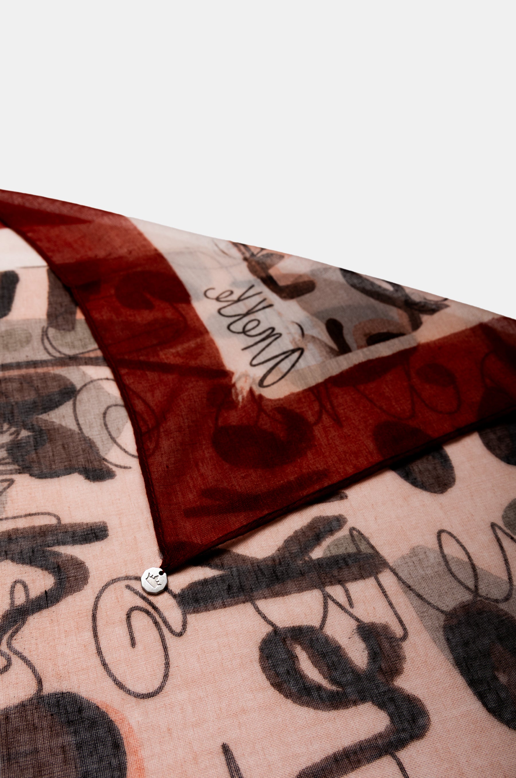 Pañuelo estampado Mademoiselle