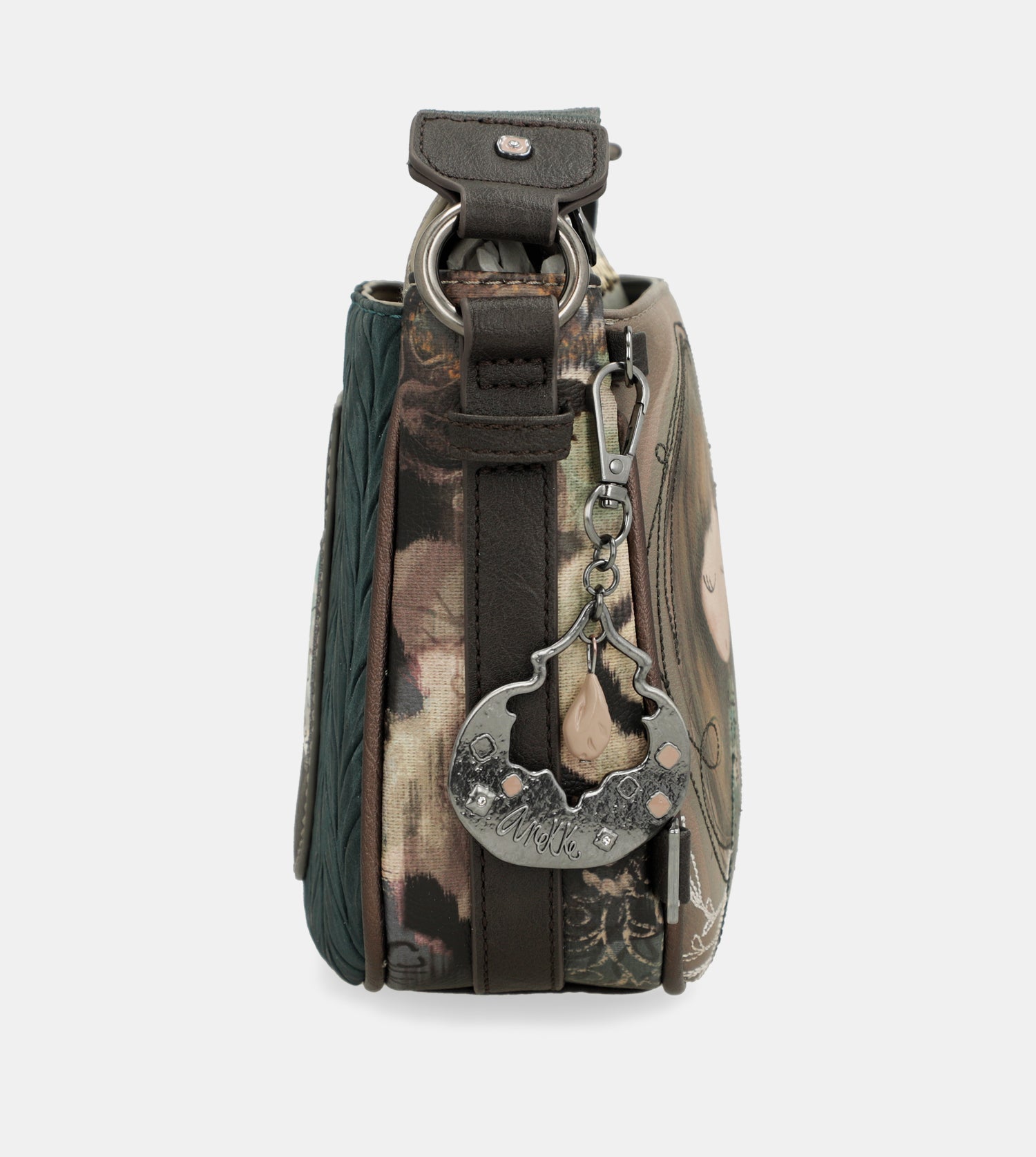 Bandolera mediana 3 compartimentos Real