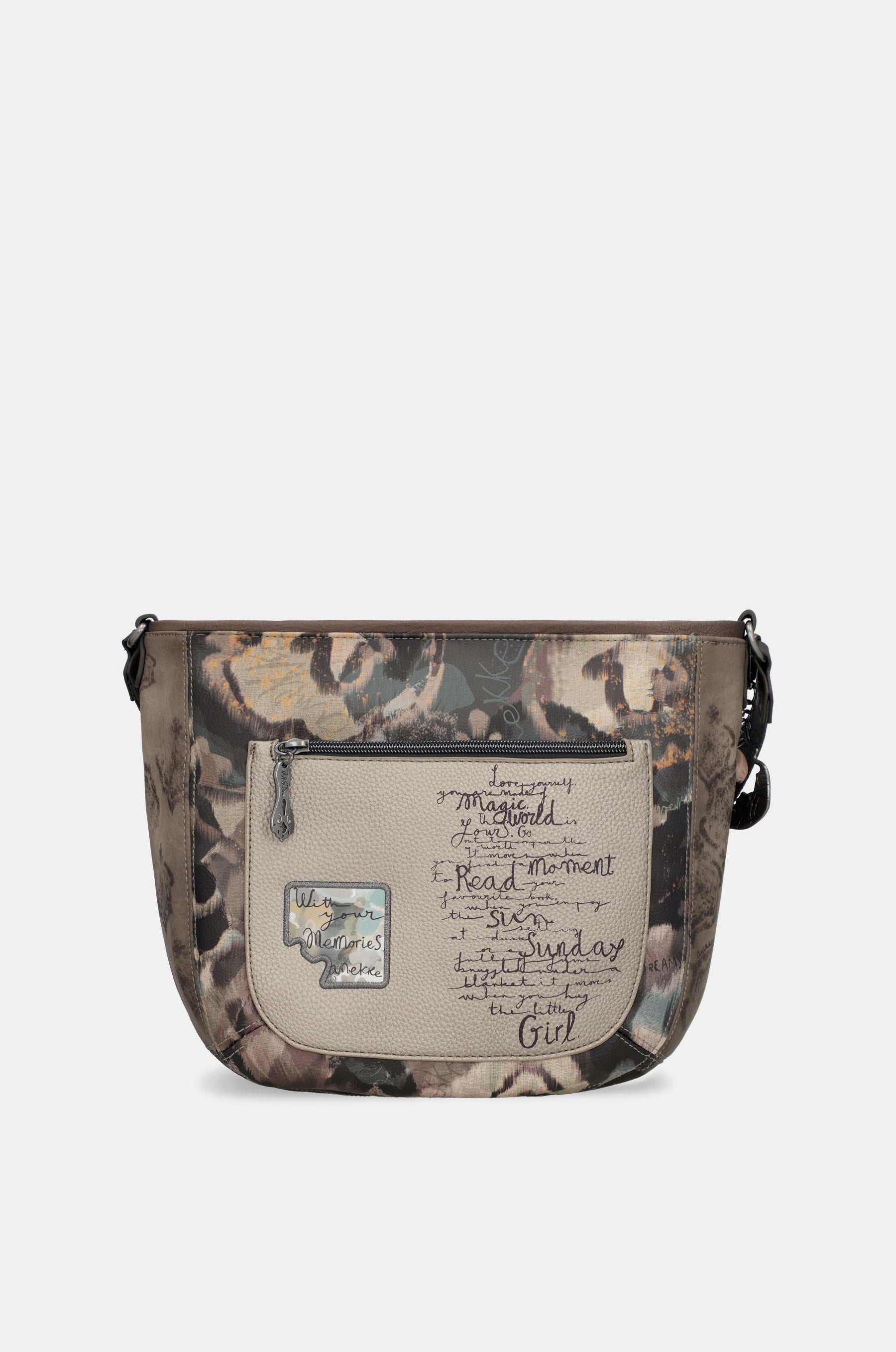 Bandolera mediana ovalada Real