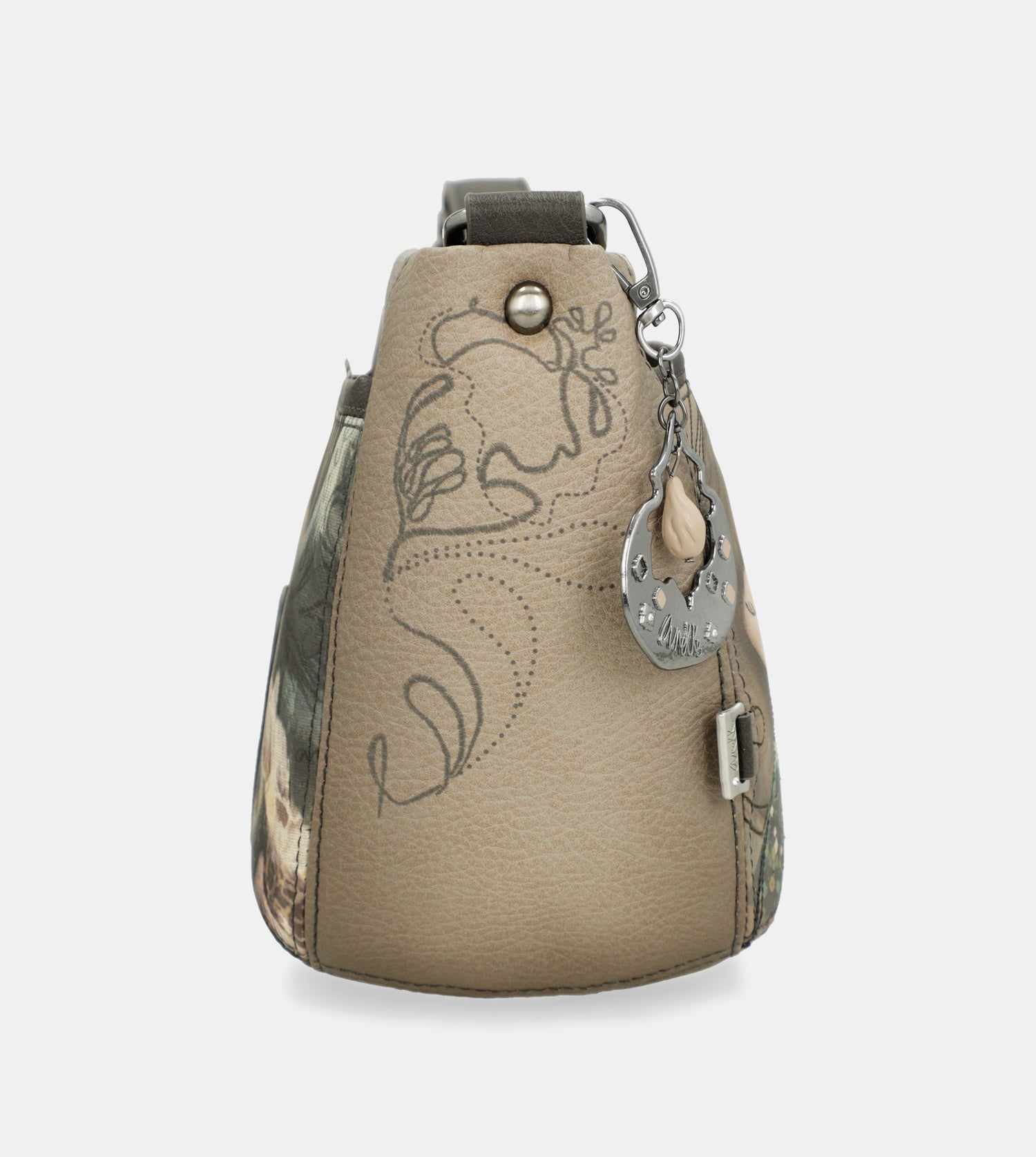 Bandolera pequeña ovalada Real