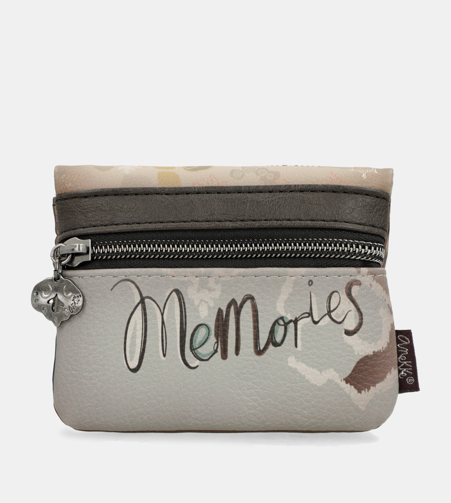 Monedero con solapa Real