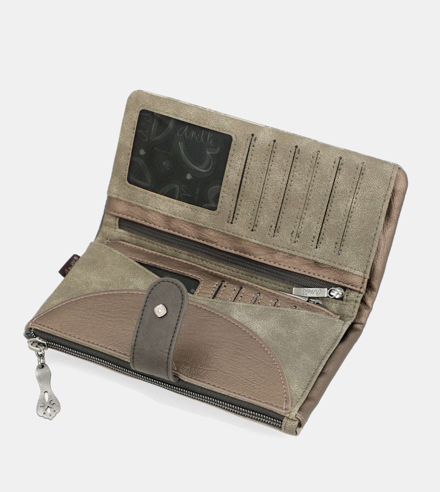 Billetero grande flexible RFID Real