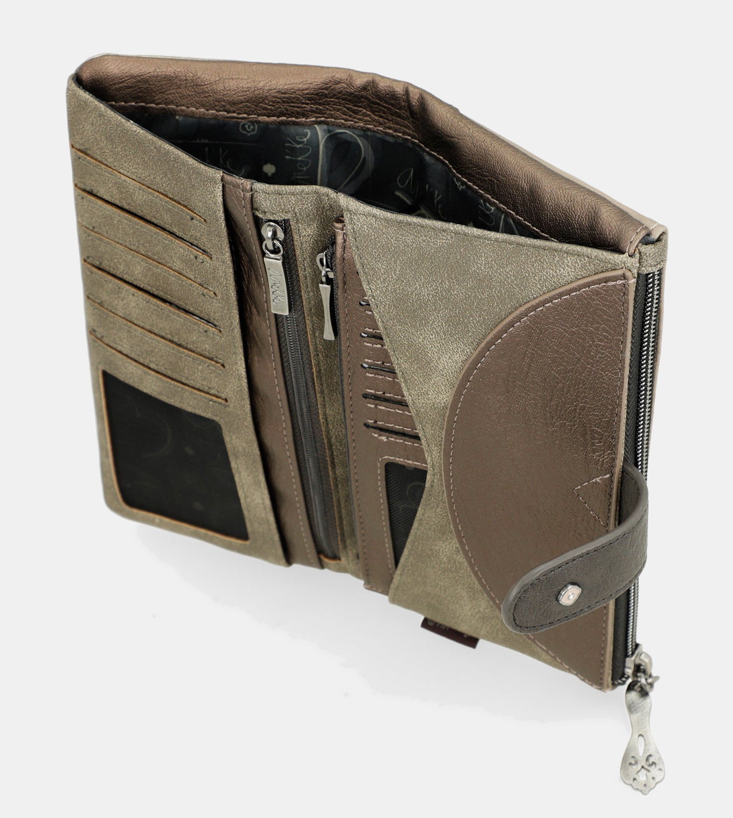 Billetero grande flexible RFID Real