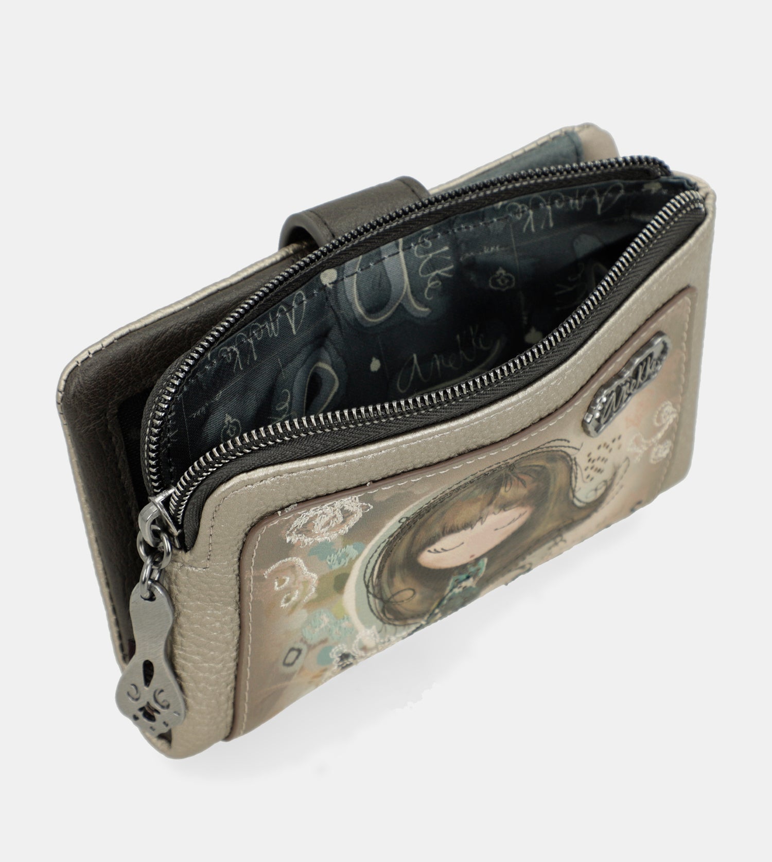 Billetero mediano flexible RFID Real