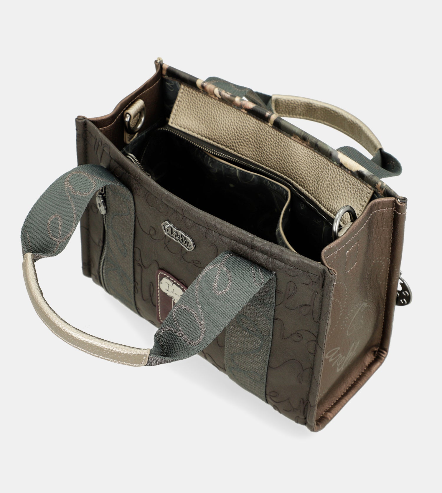 Bolso pequeño con asas Manifesto