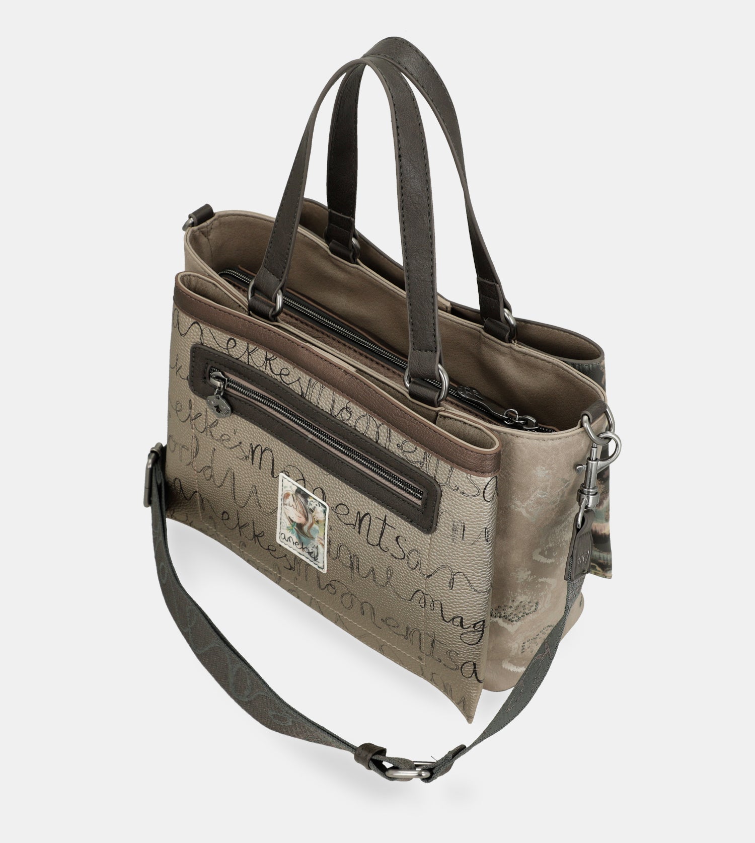 Bolso de mano con bandolera Manifest