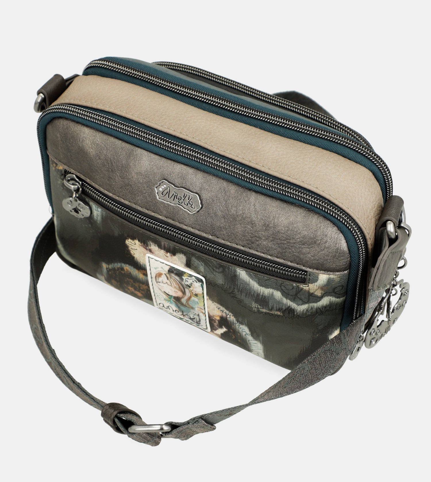 Bandolera 2 compartimentos Manifesto