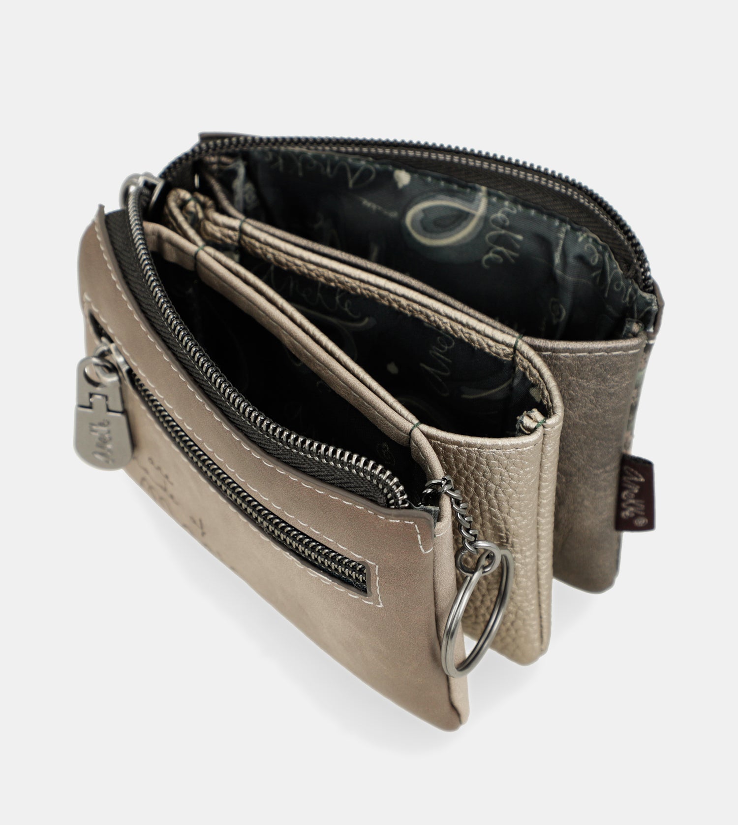 Monedero 3 compartimentos Manifesto