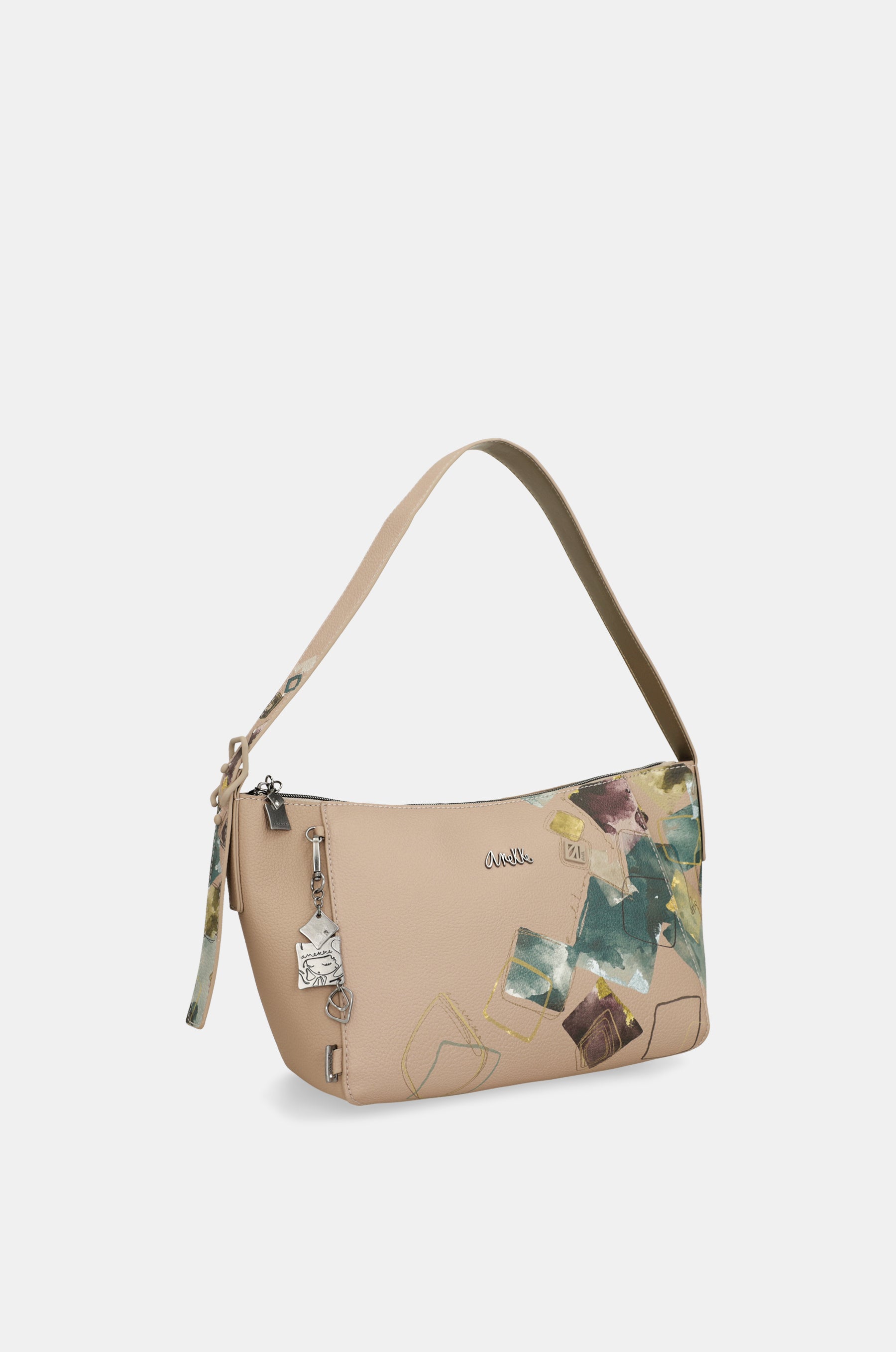 Bolso de hombro ovalado Evolution