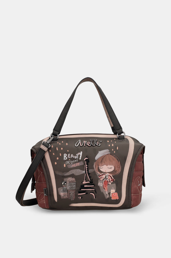 Bolso de mano con bandolera Mademoiselle