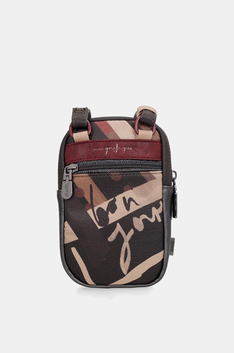 Mini bandolera con bolsillo Mademoiselle