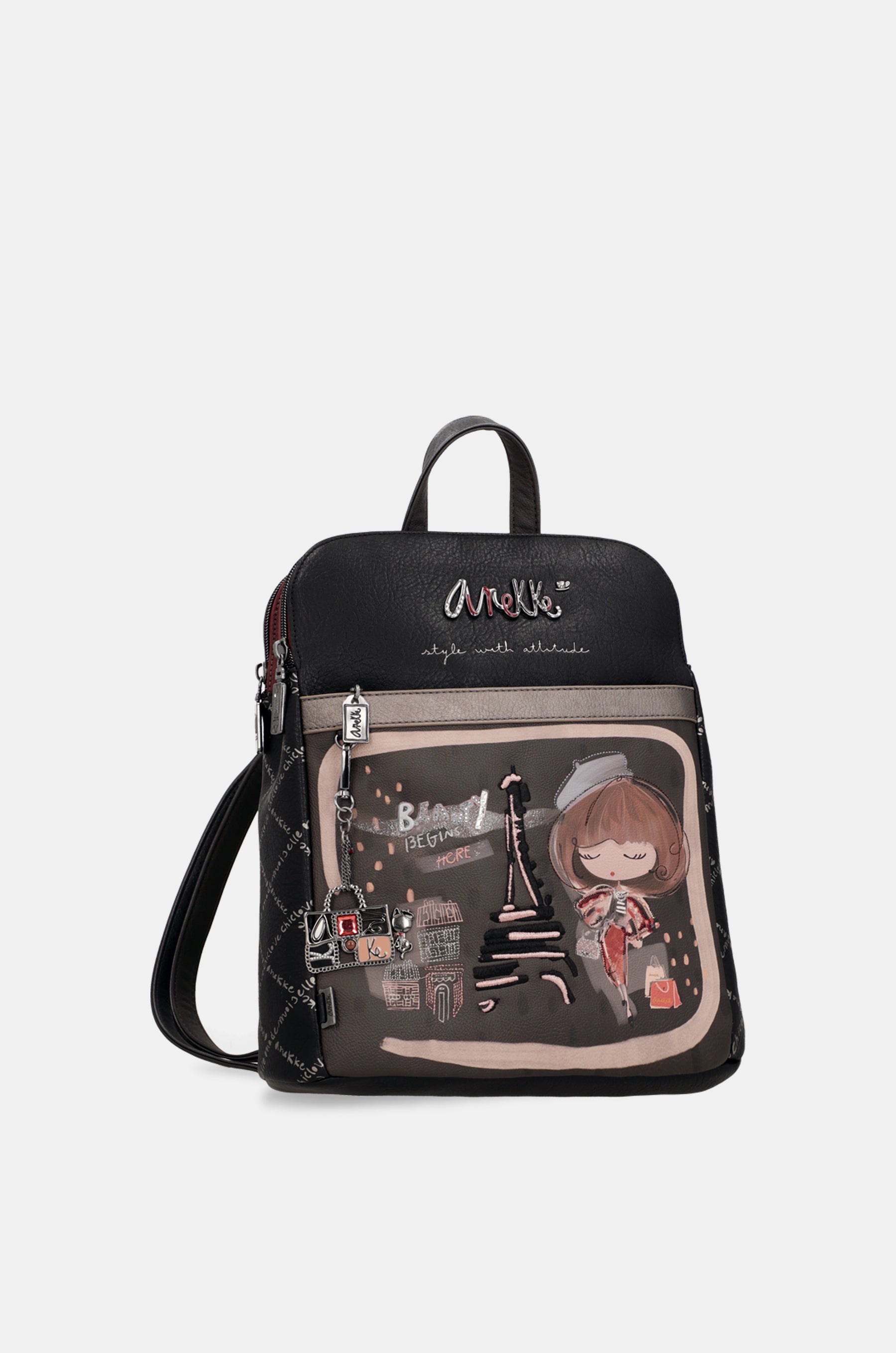 Mochila triple compartimento Mademoiselle