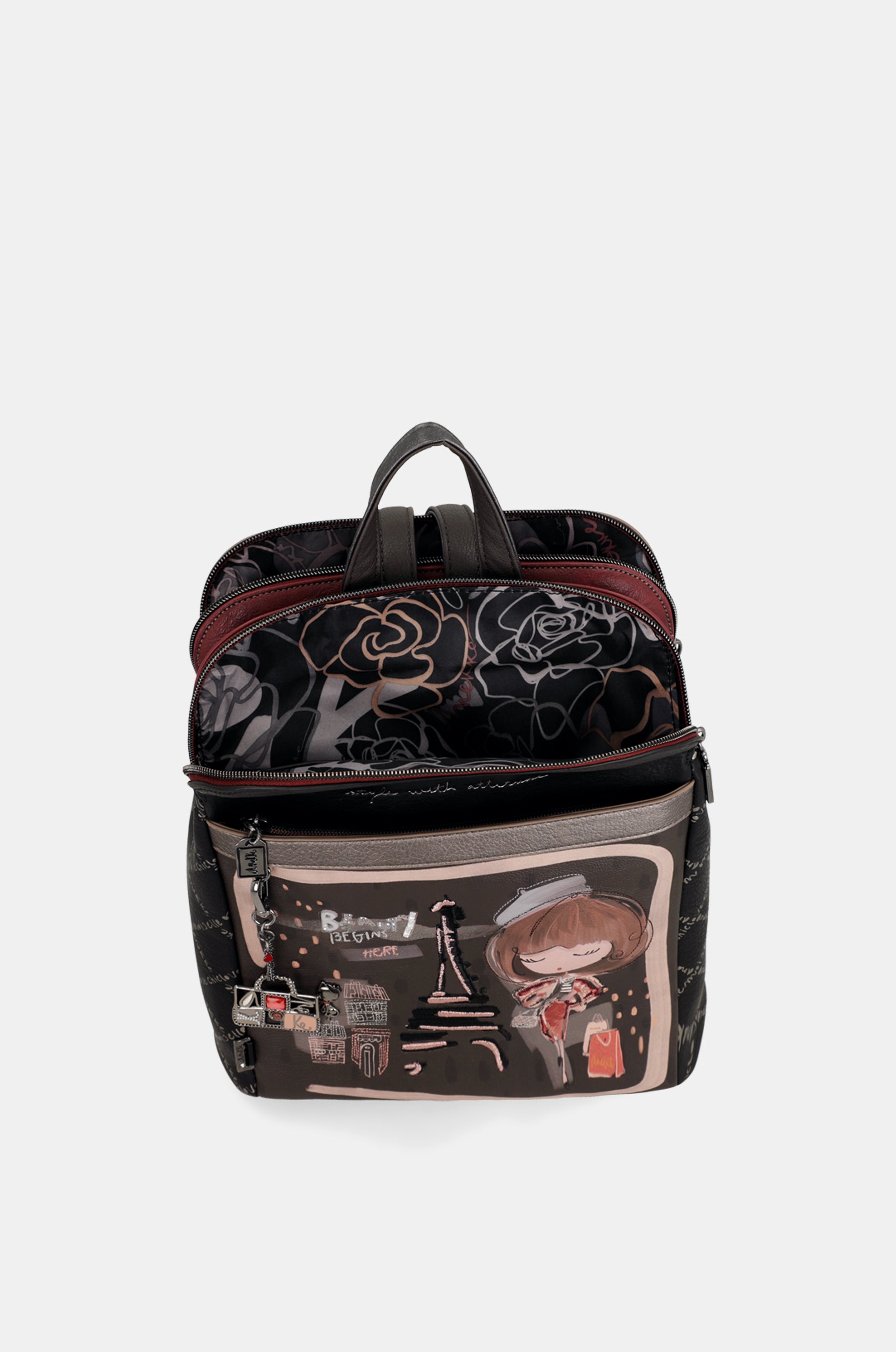 Mochila triple compartimento Mademoiselle