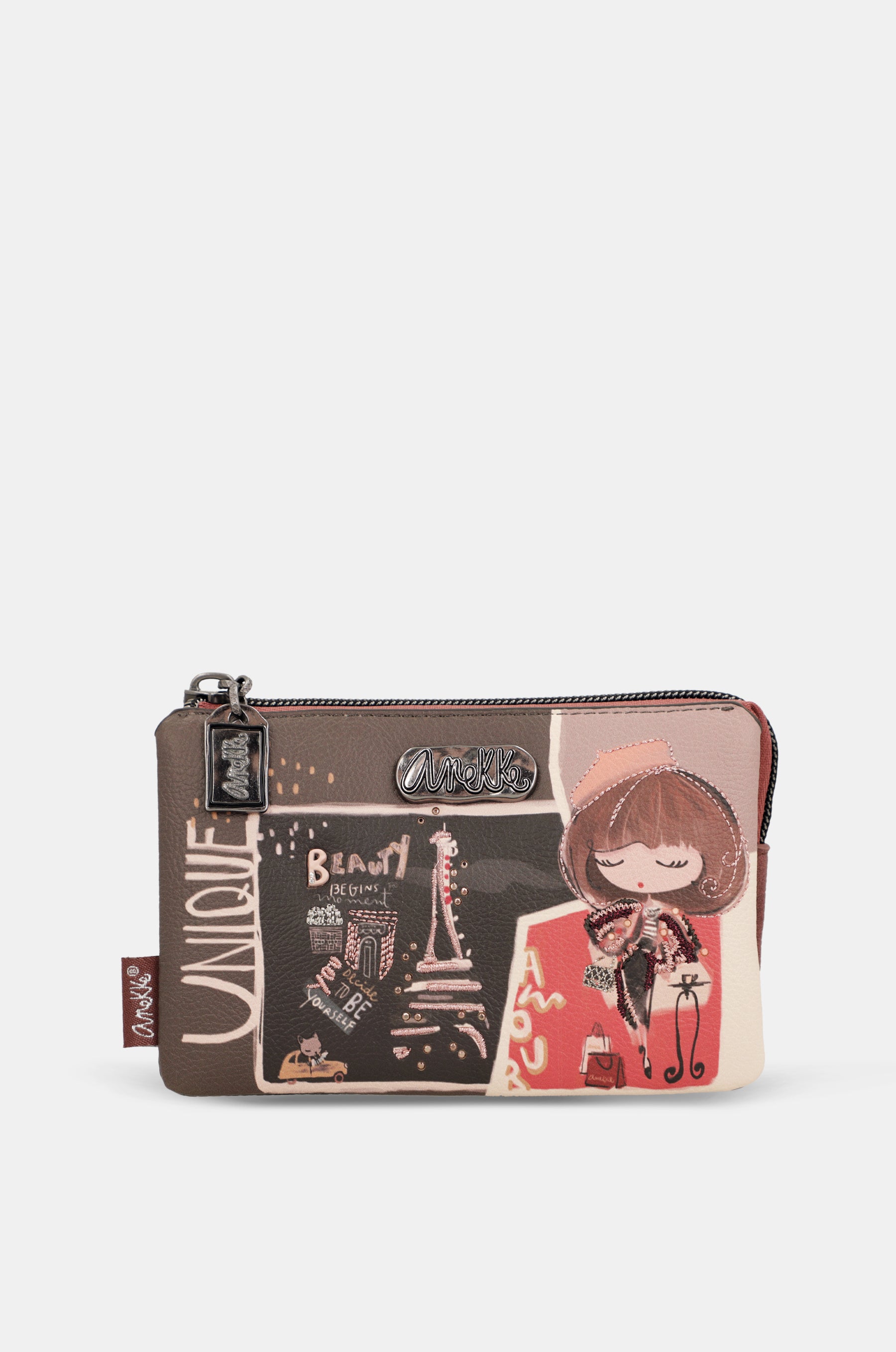 Monedero 3 compartimentos Mademoiselle