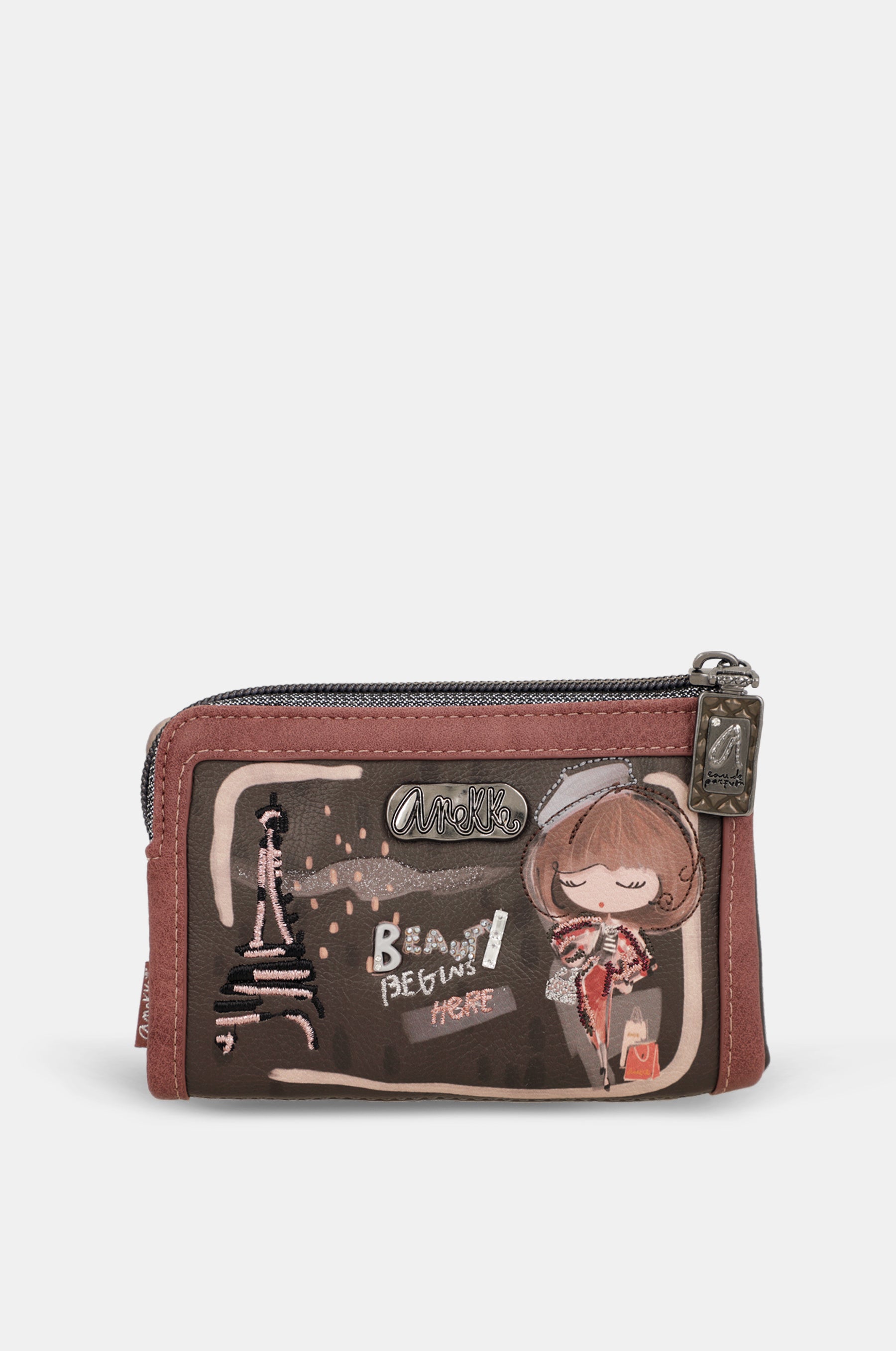 Billetero mediano flexible RFID Mademoiselle