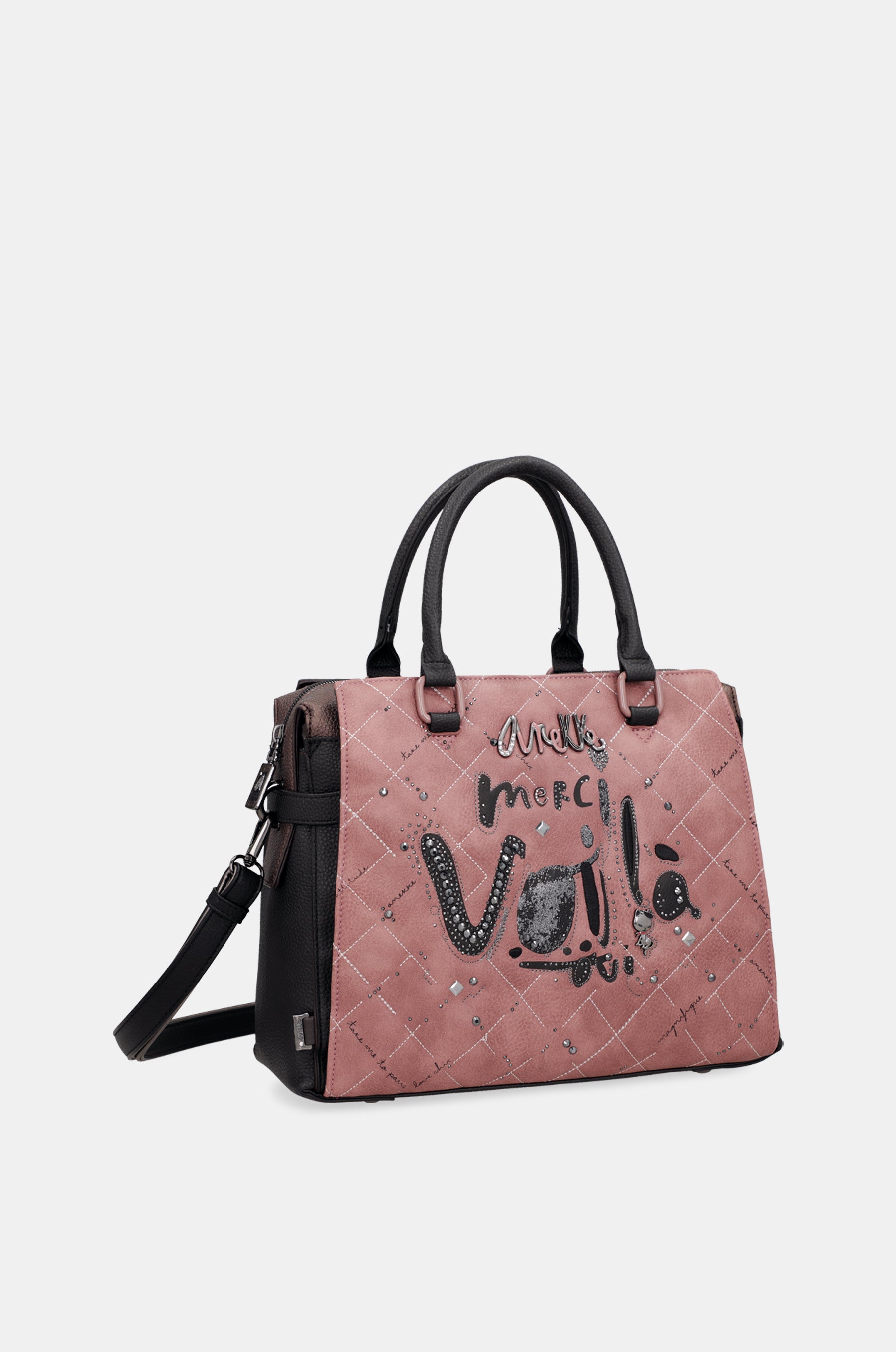 Bolso asa corta y bandolera Parisian