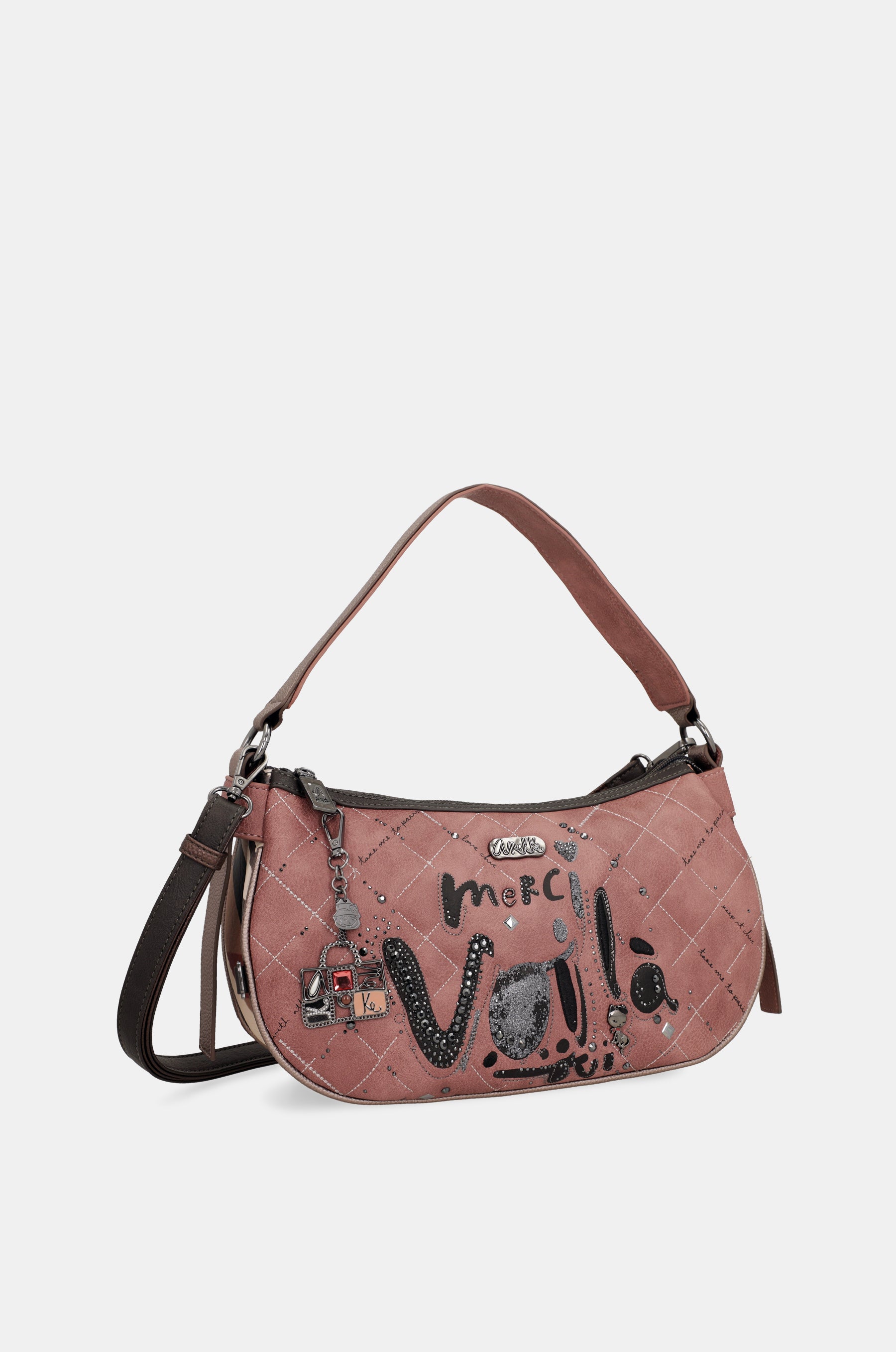 Bolso de hombro ovalado Parisian