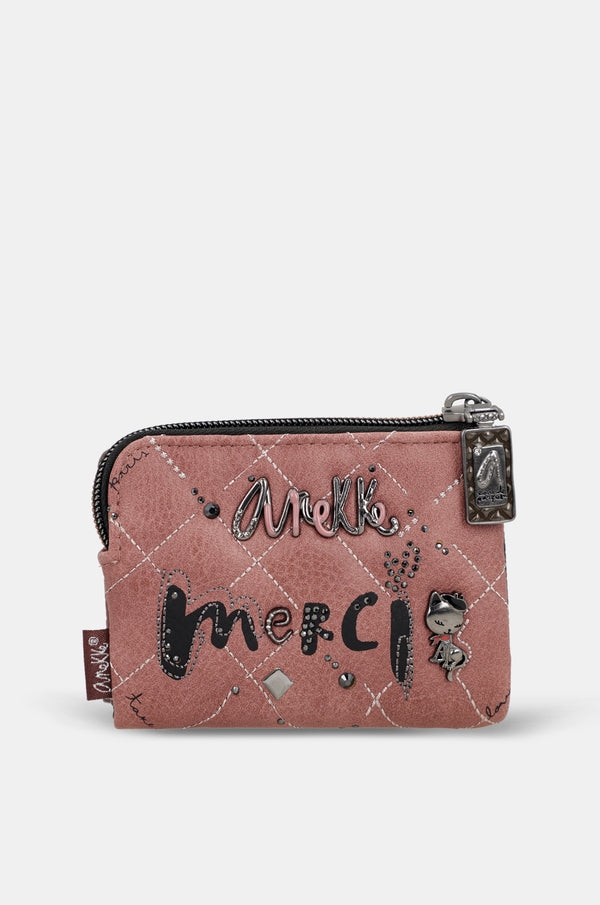 Billetero flexible pequeño RFID Parisian