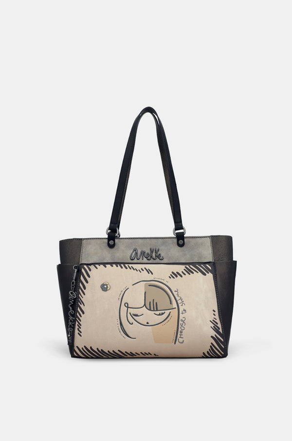 Bolso de hombro grande Nature Koko