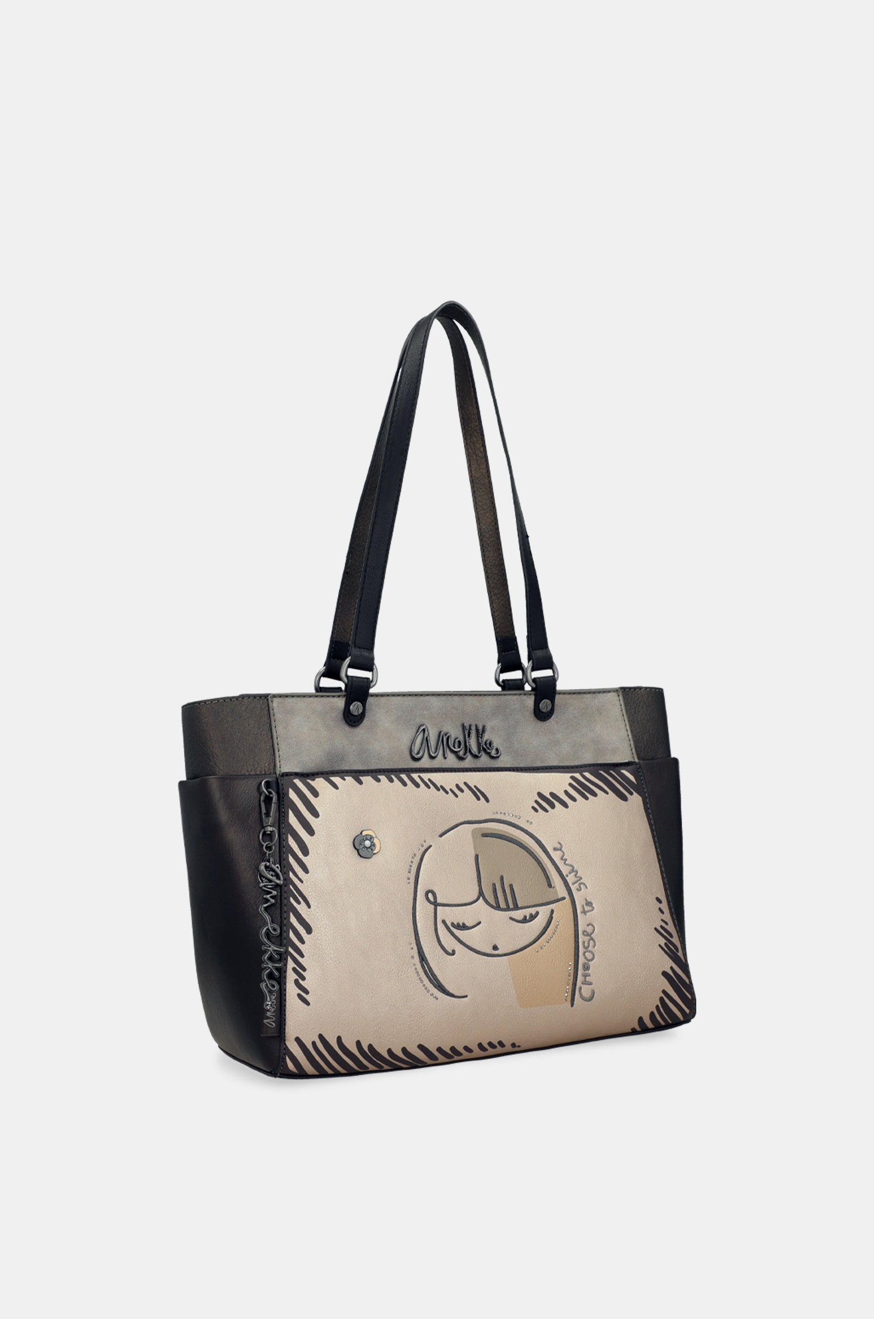 Bolso de hombro grande Nature Koko