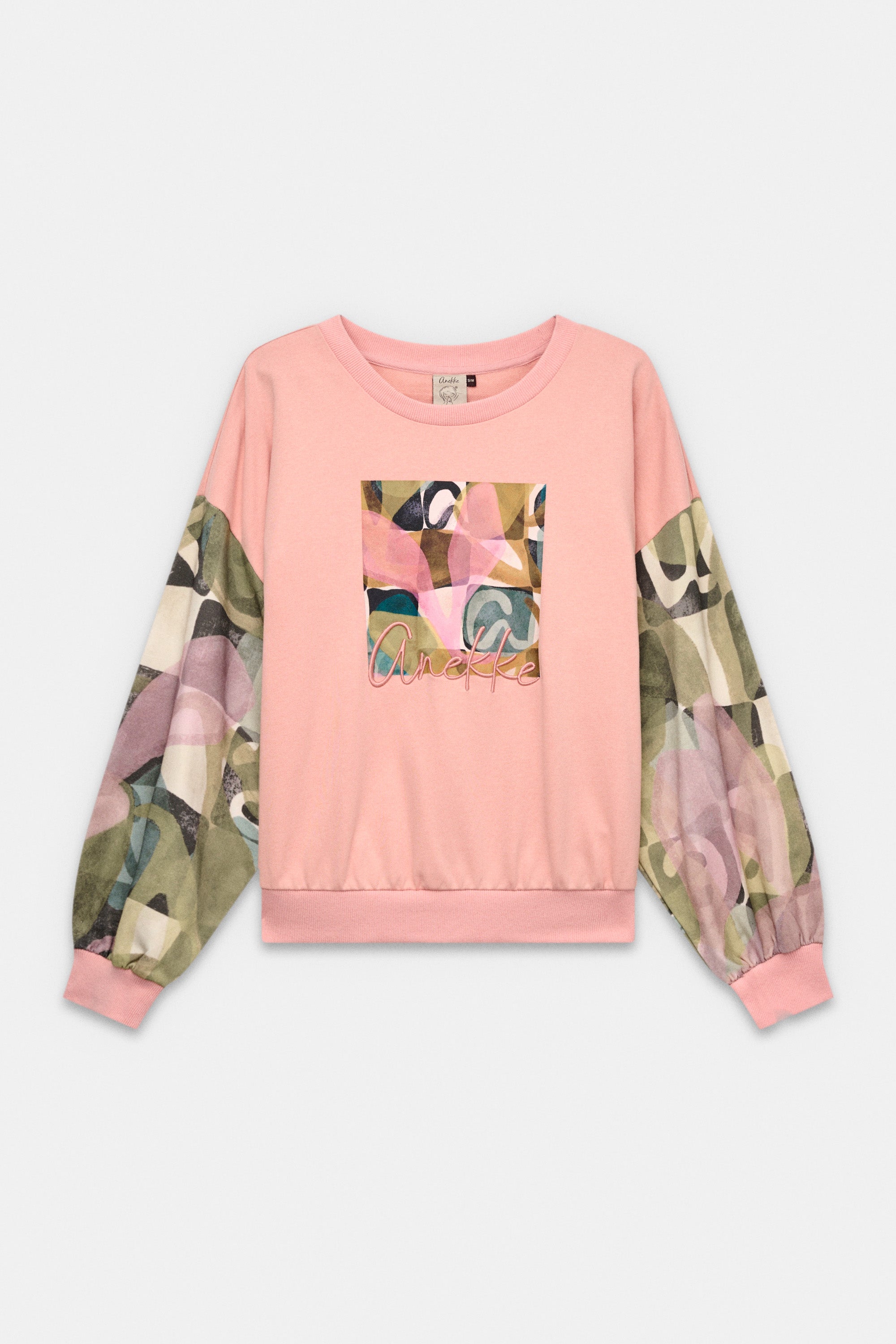 Sudadera de manga larga rosa
