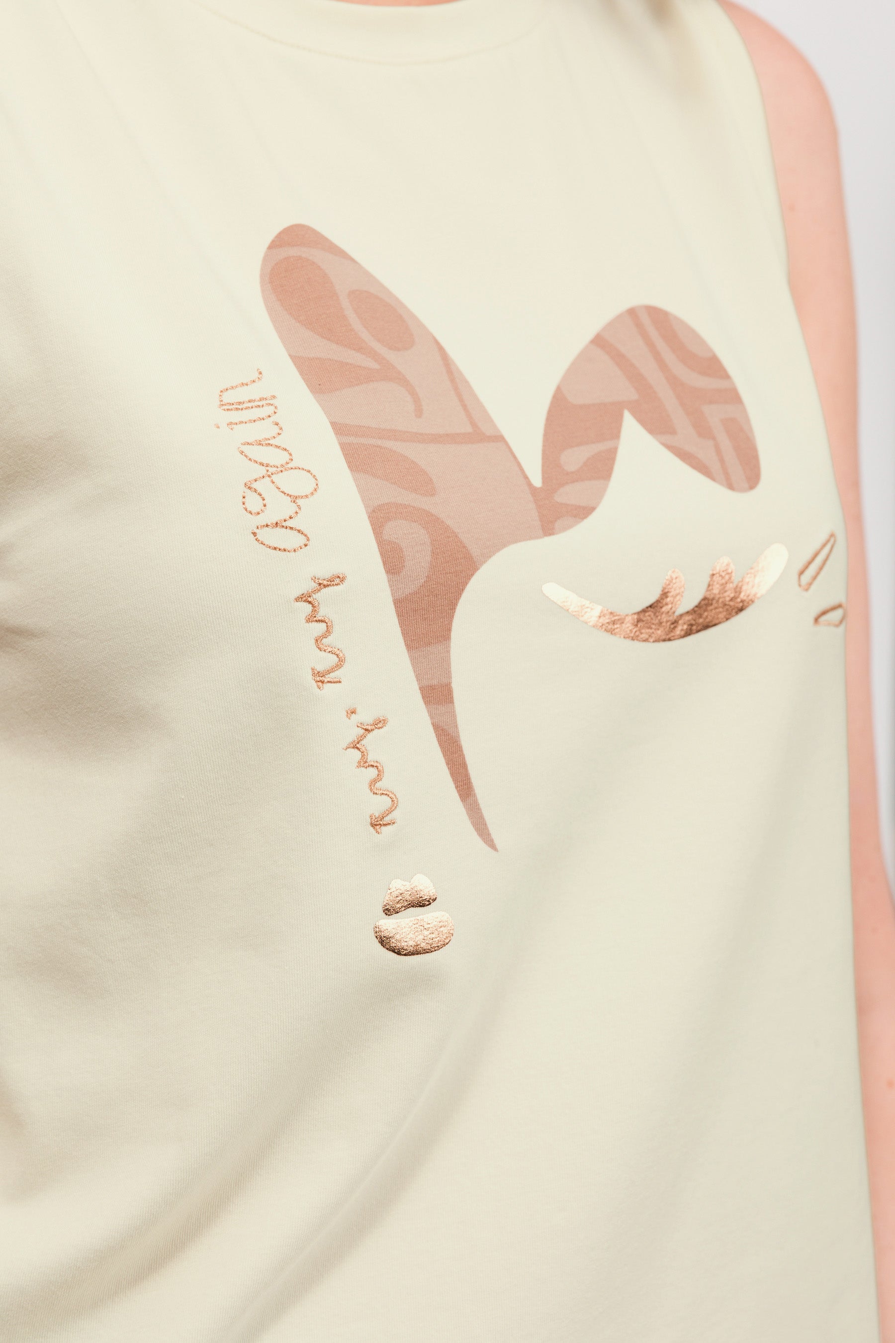 Camiseta sin mangas Bloom