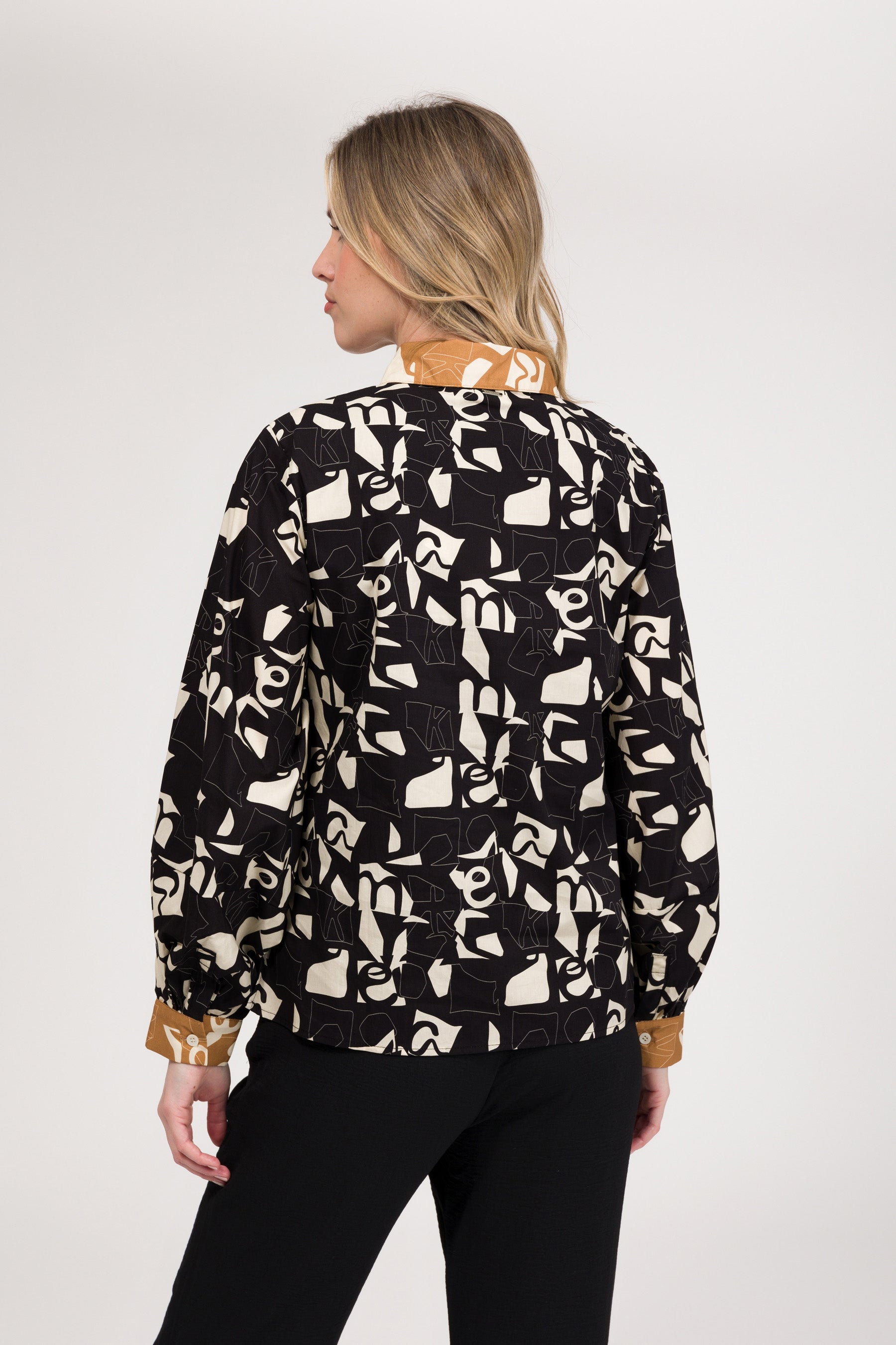 Camisa de manga larga estampada Bloom