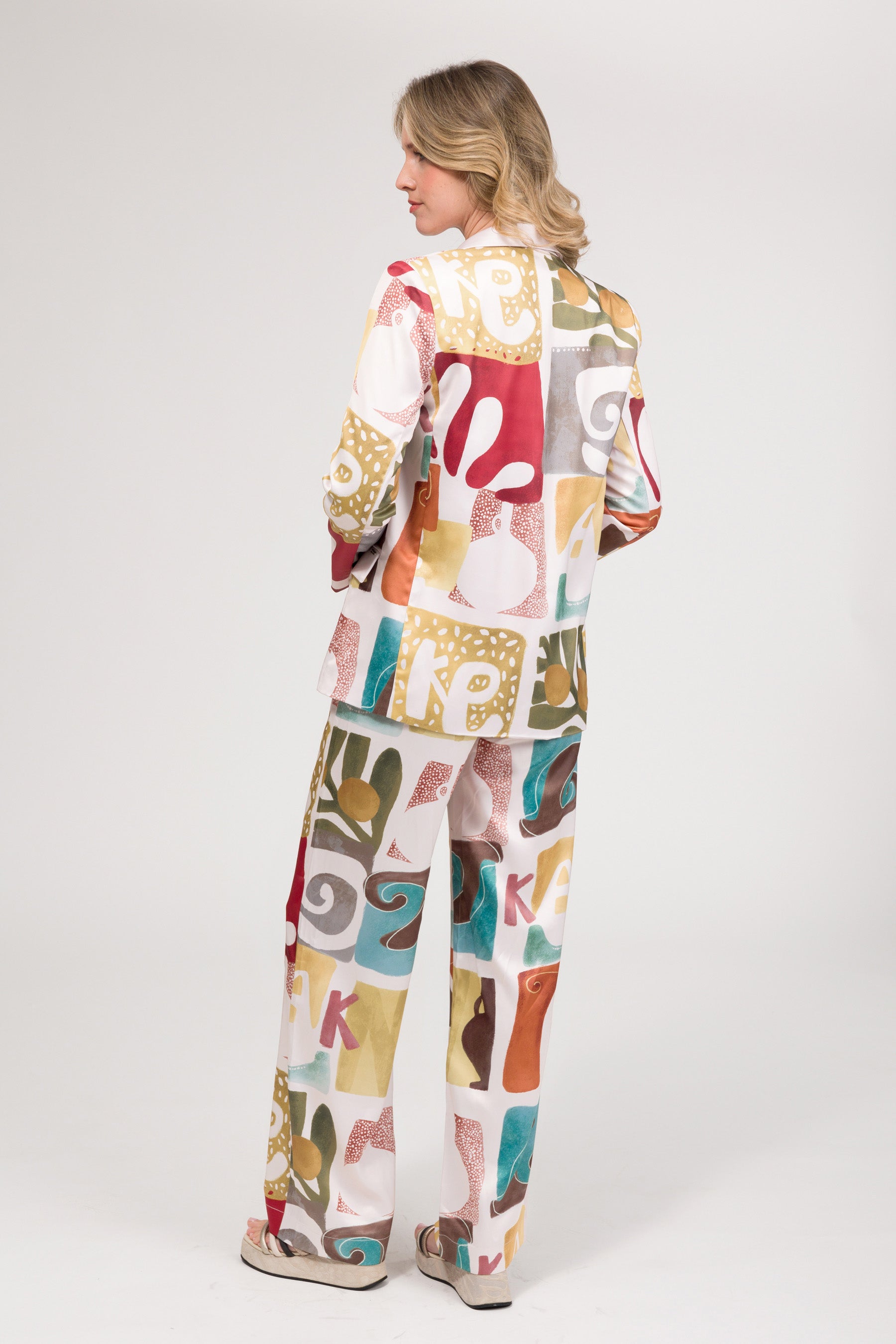 Pantalón estampado Amphora