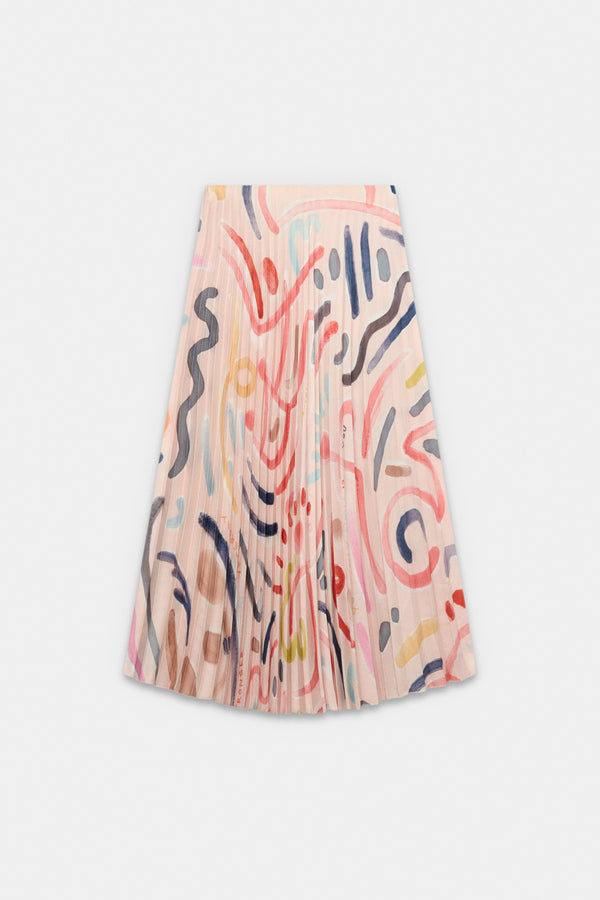 Falda plisada Olympia