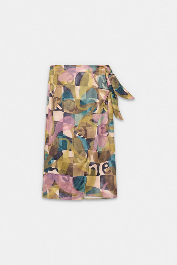 Falda tipo pareo Amphora