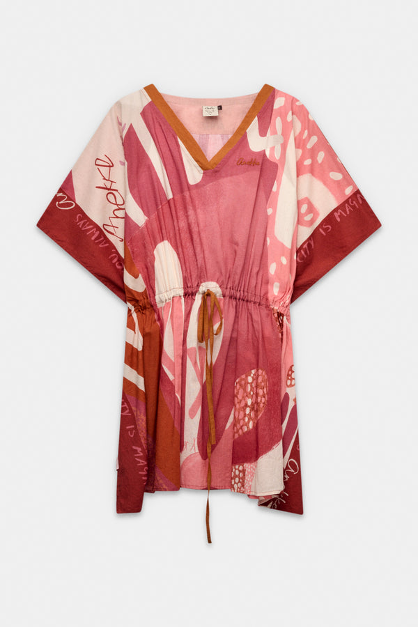 Caftán estampado