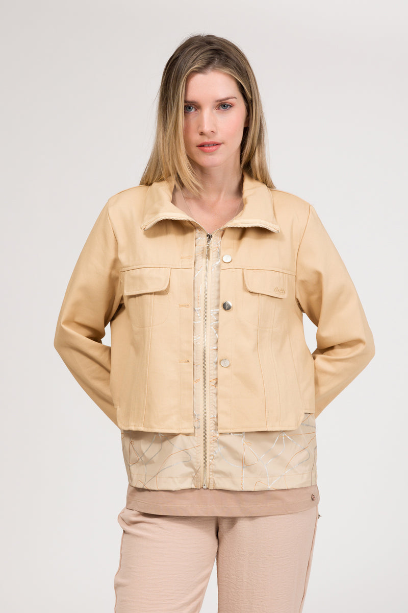 Chaqueta beige