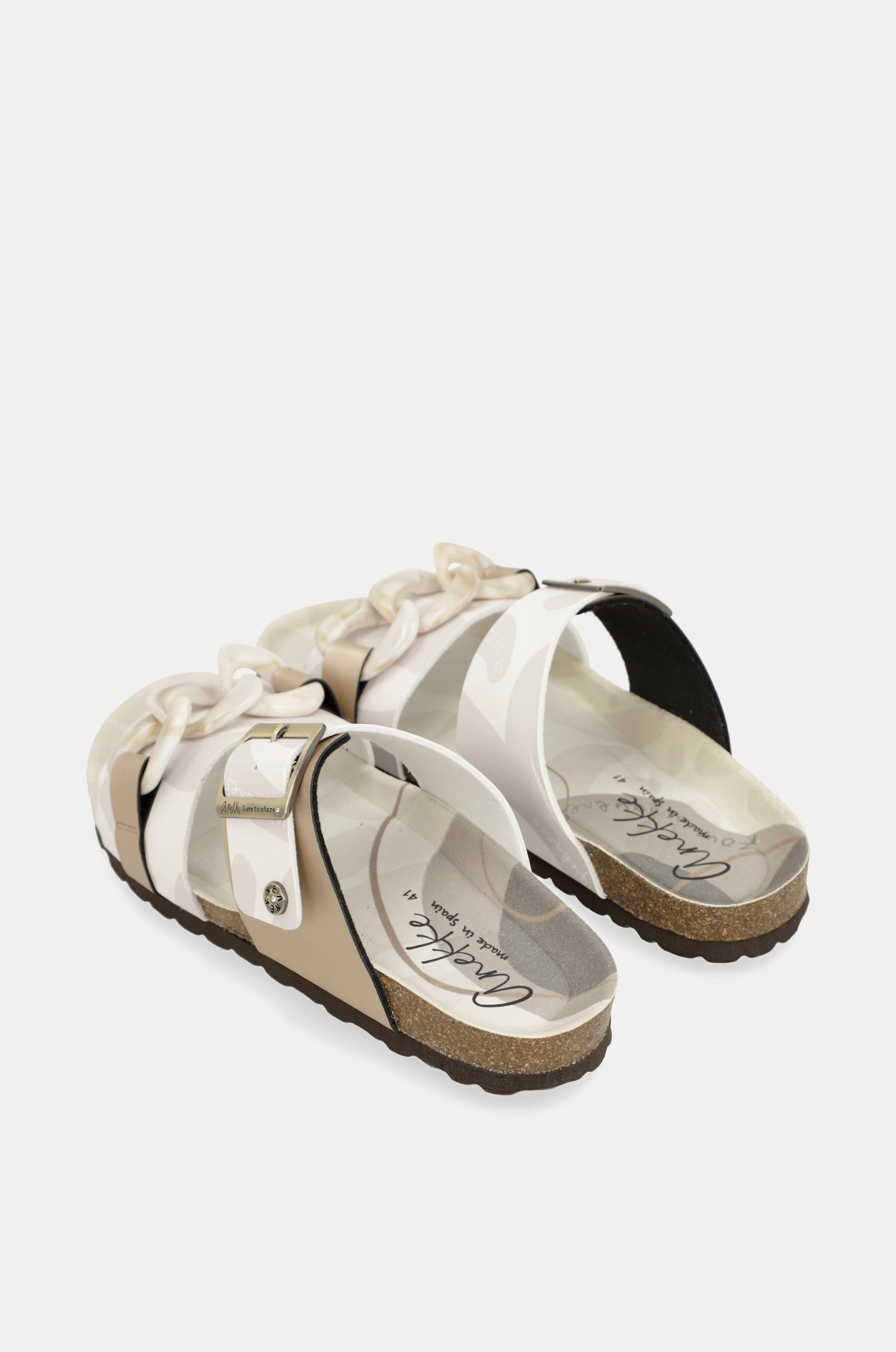 Sandalias bio beige Gaia