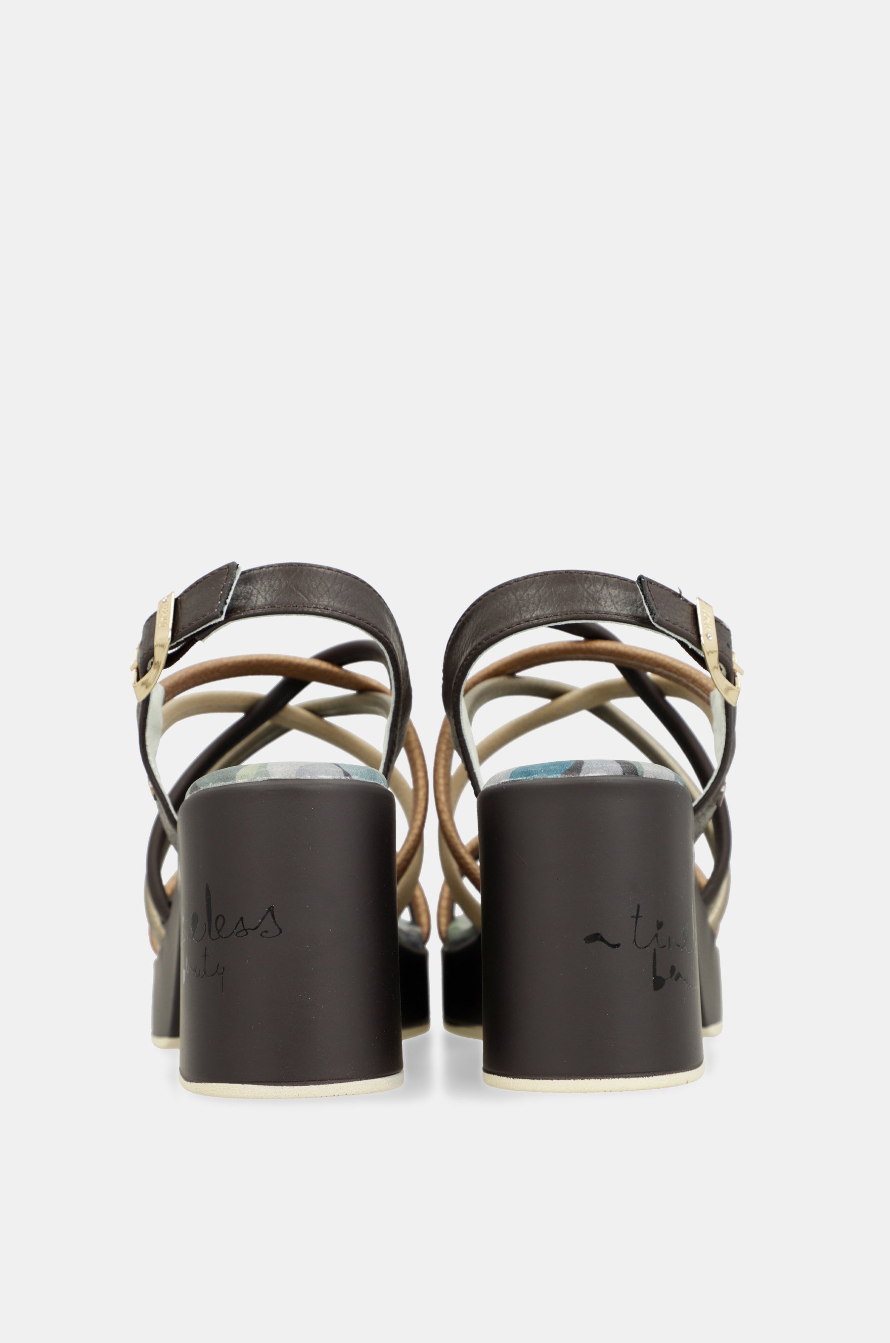 Sandalias plataforma y tacón Bloom