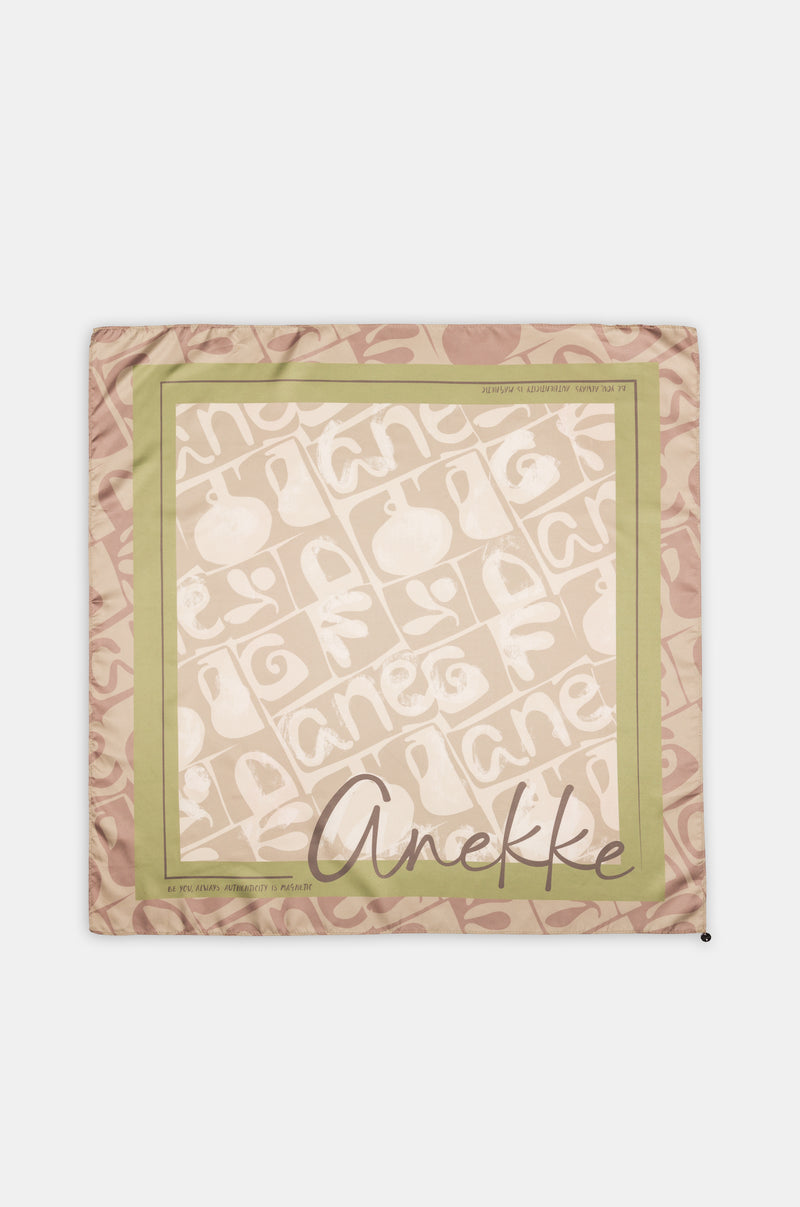 Pañuelo cuadrado estampado Muse