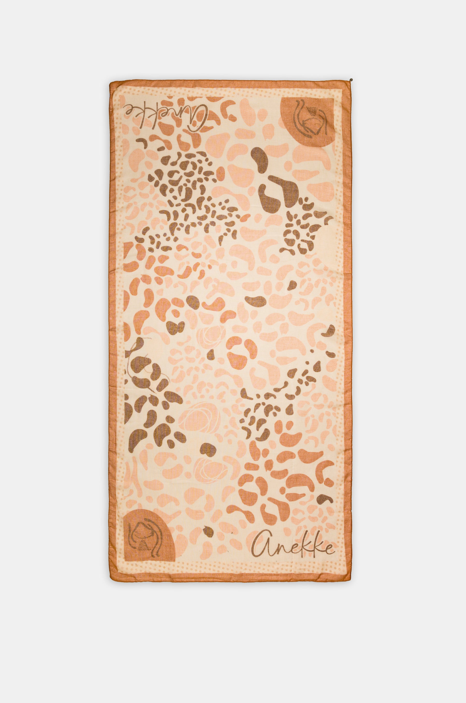 Pañuelo estampado Gaia