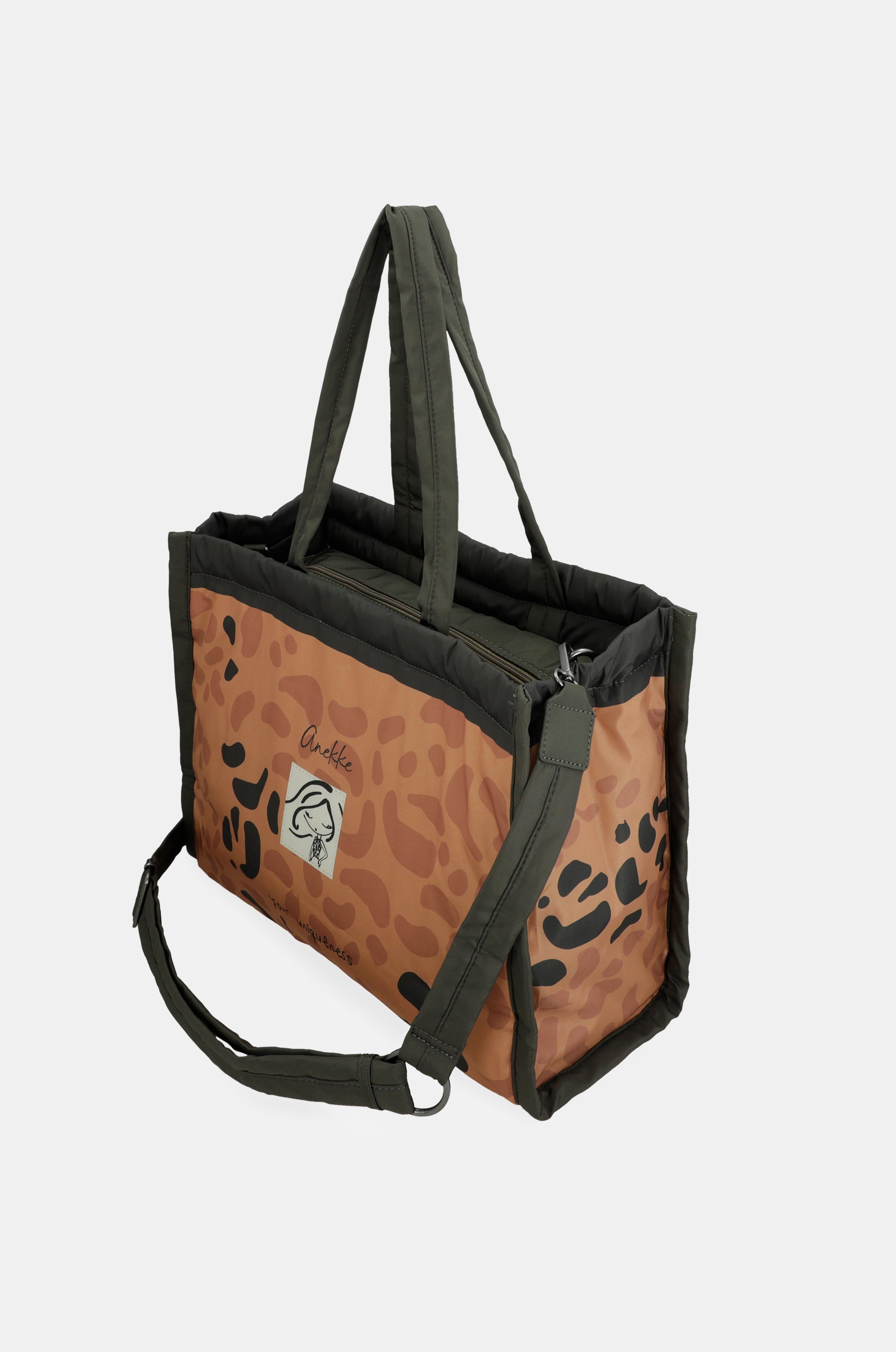 Bolso acolchado teja