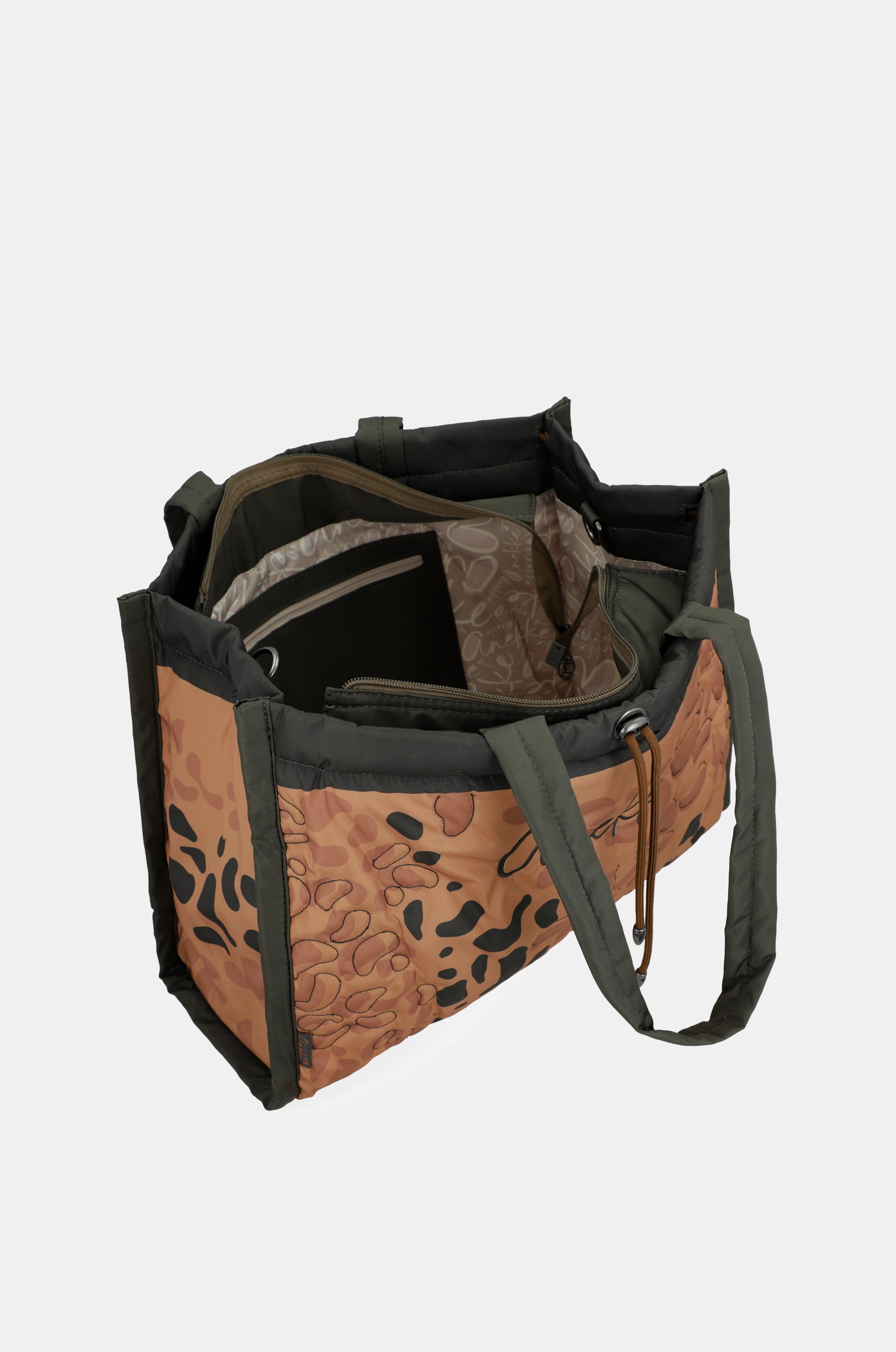 Bolso acolchado teja