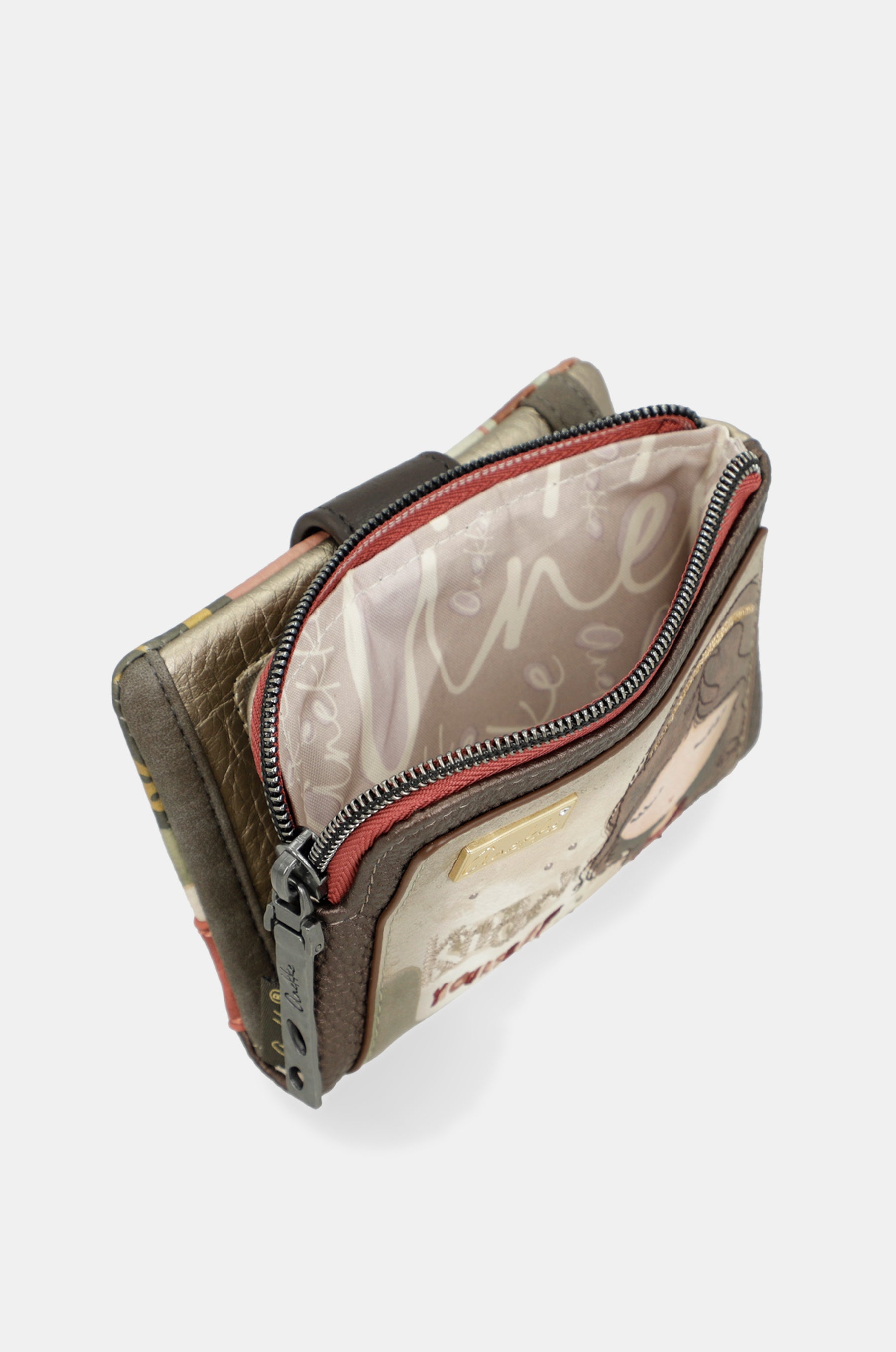 Monedero pequeño flexible RFID Muse