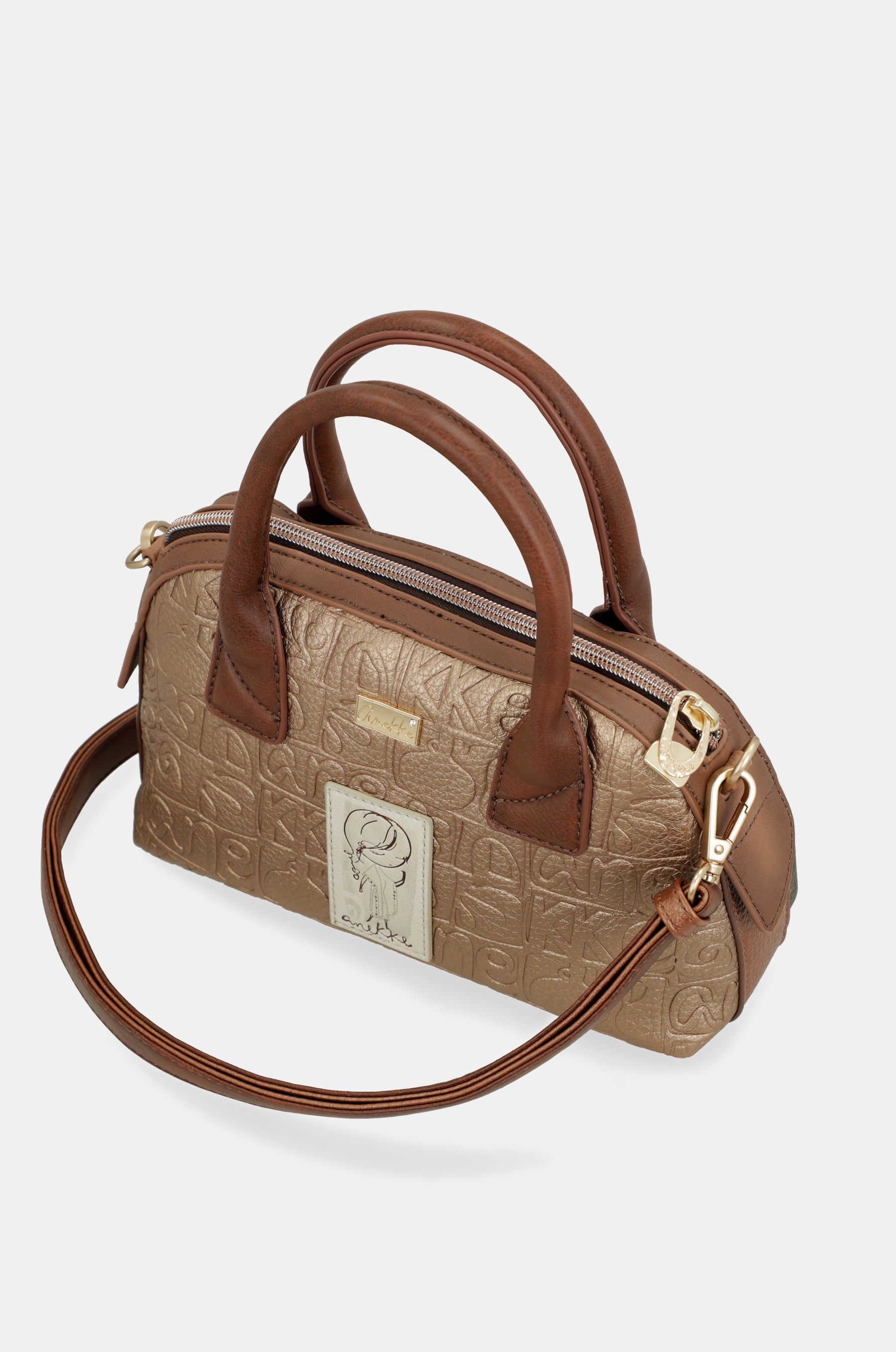 Bolso de asa corta pequeño Amphora