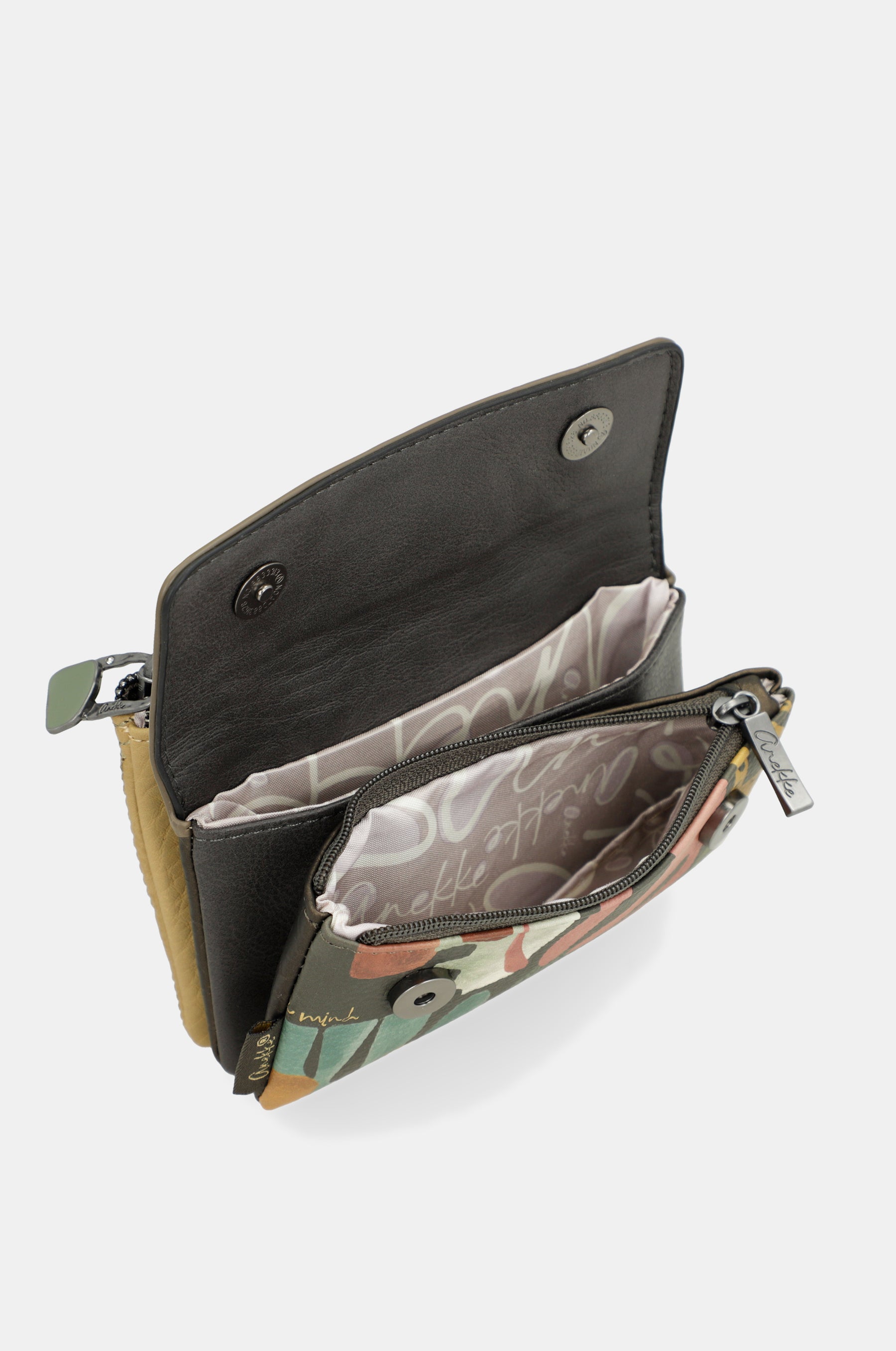 Monedero con solapa Amphora