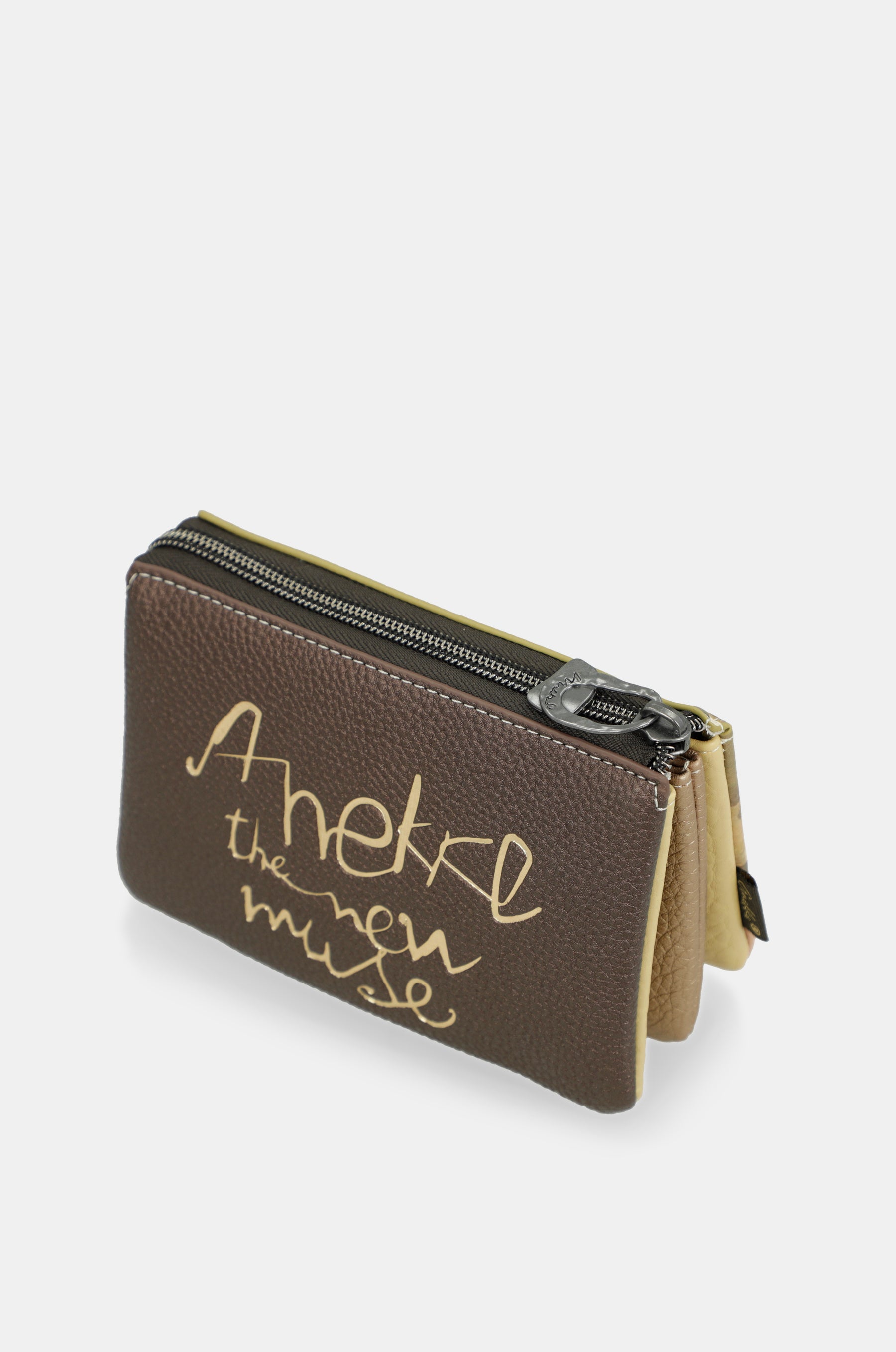 Monedero triple compartimento Bloom