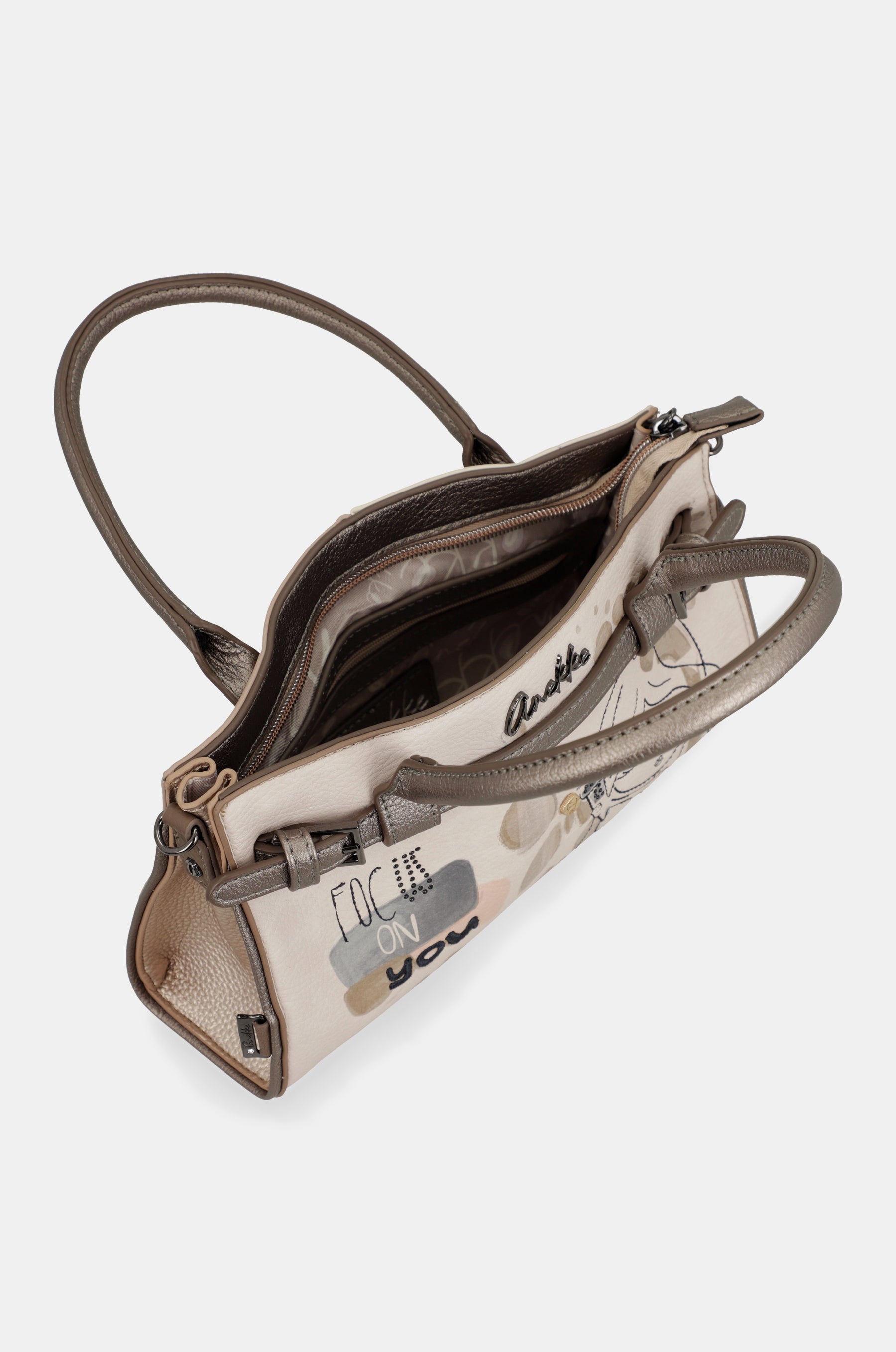 Bolso dos asas y bandolera Olympia