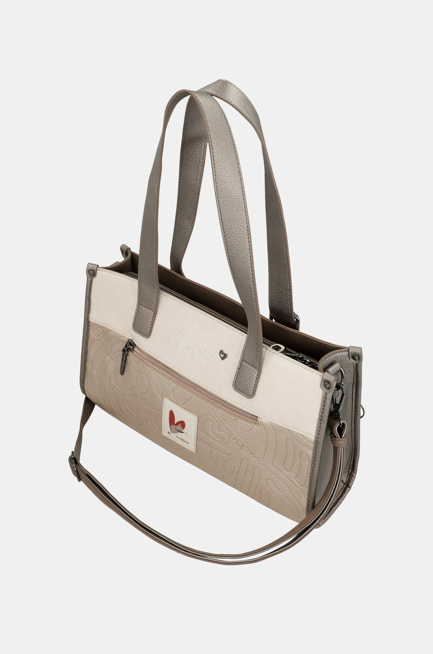 Bolso de dos asas y bandolera Olympia